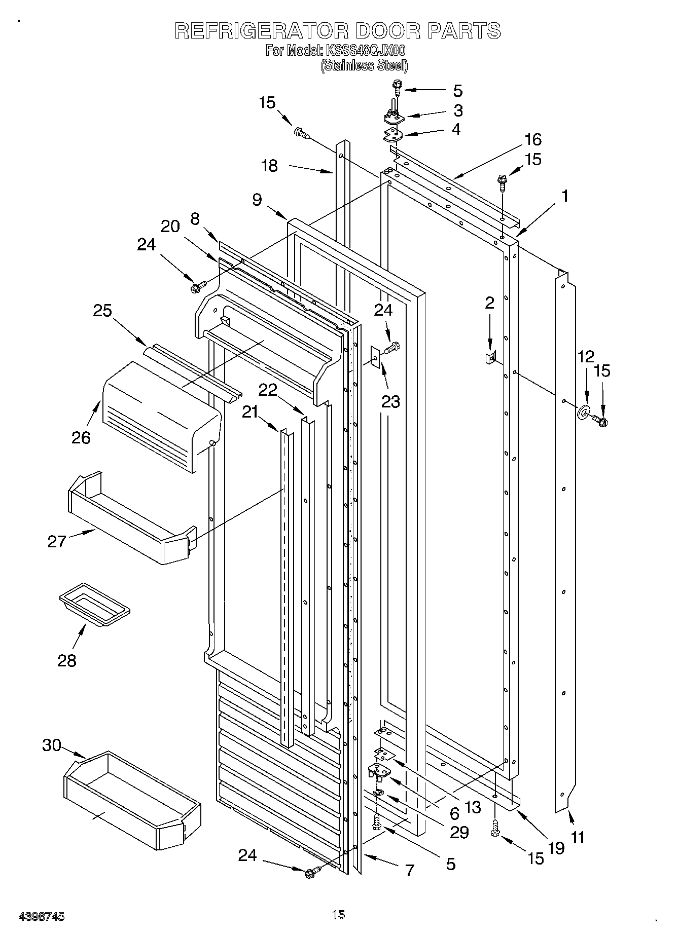 11 - REFRIGERATOR DOOR