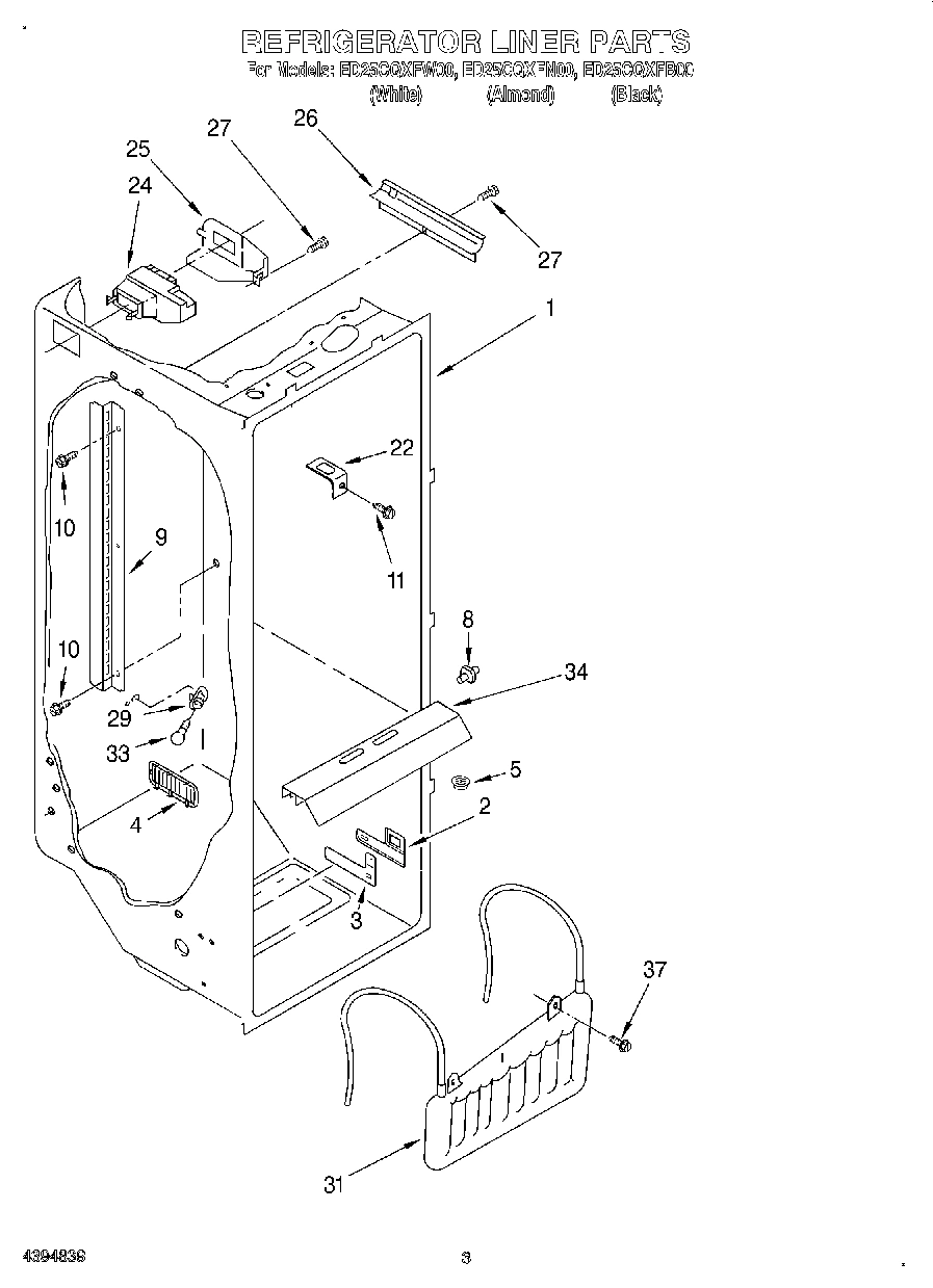 02 - REFRIGERATOR LINER