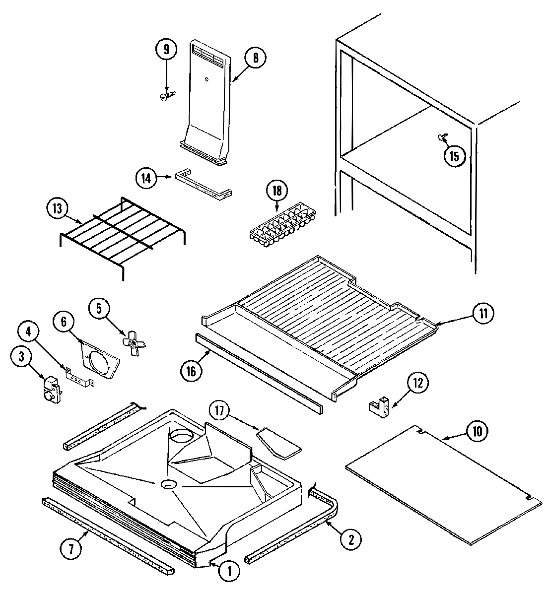 01 - FREEZER COMPARTMENT