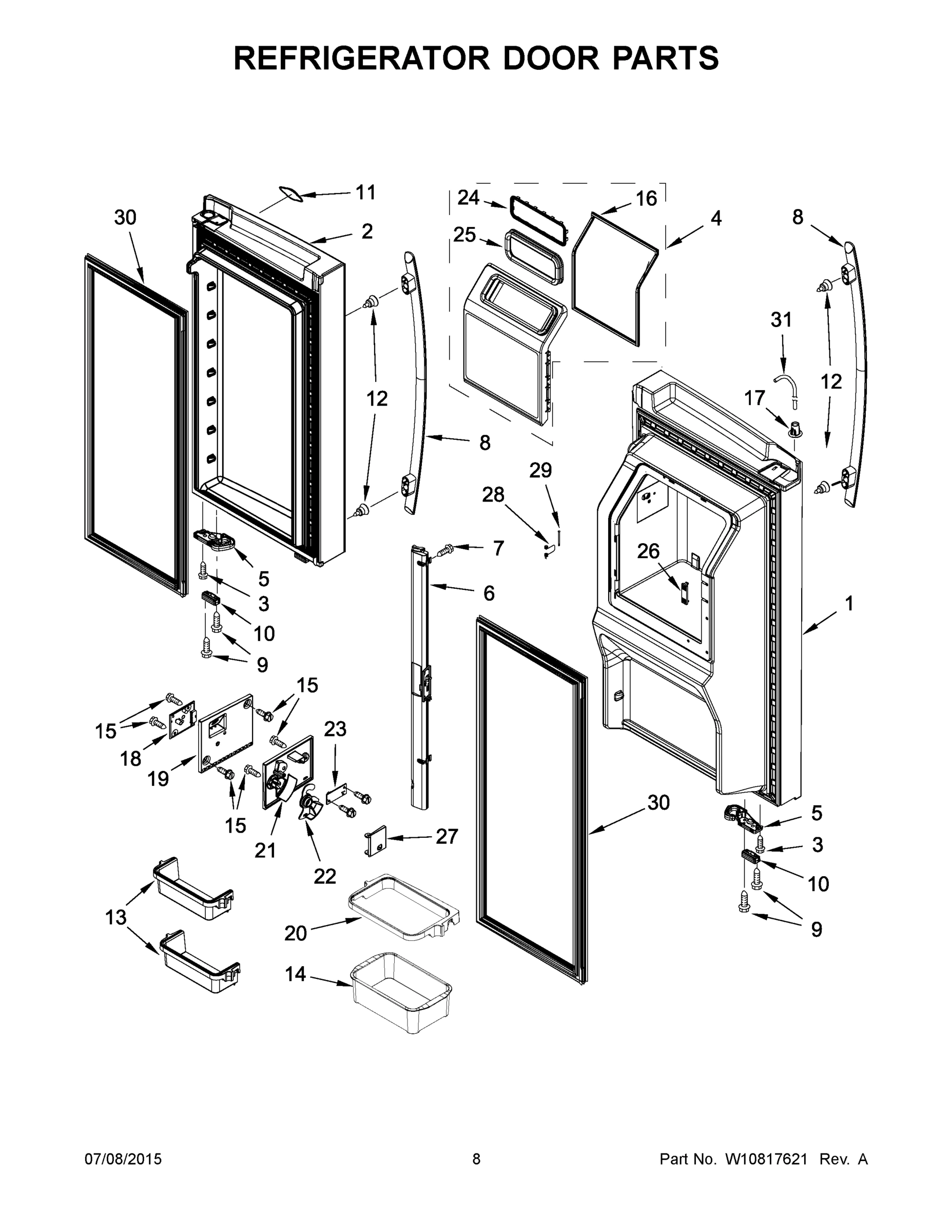 05 - REFRIGERATOR DOOR PARTS