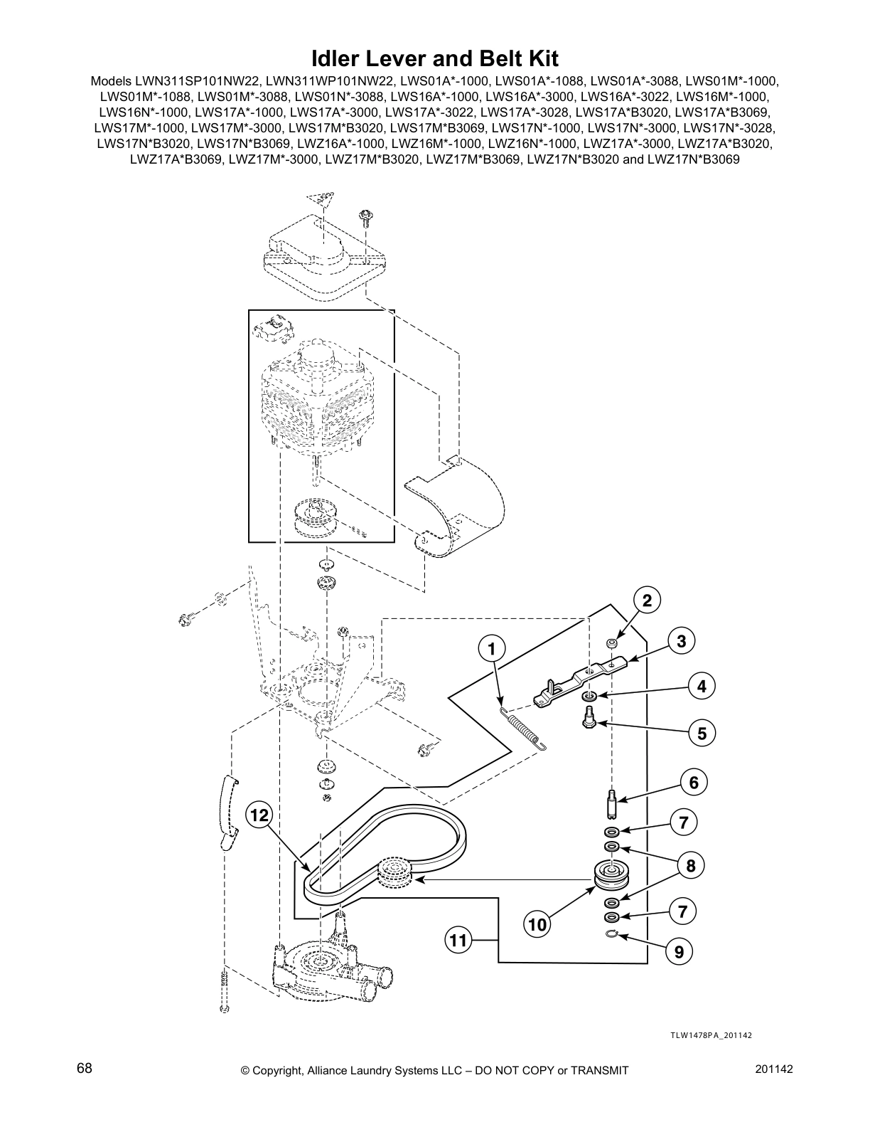 Idler Lever and Belt Kit
