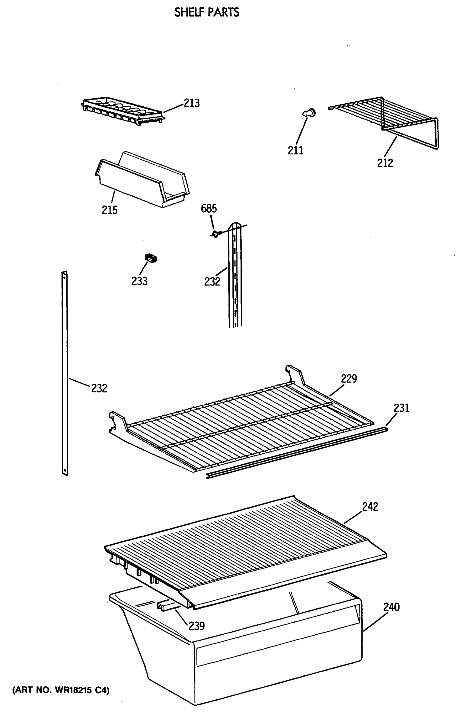SHELF PARTS