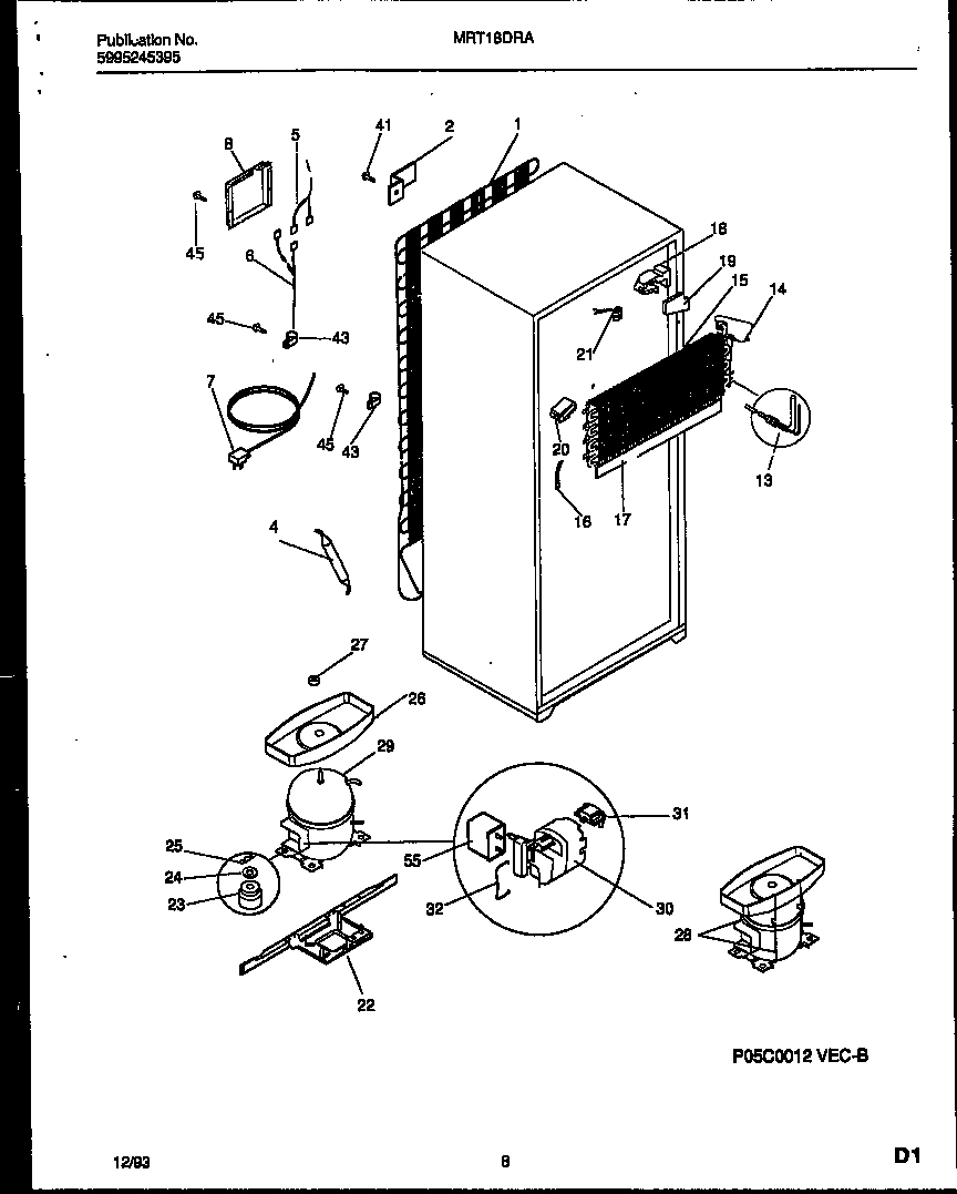 05 - SYSTEM AND AUTOMATIC DEFROST PARTS