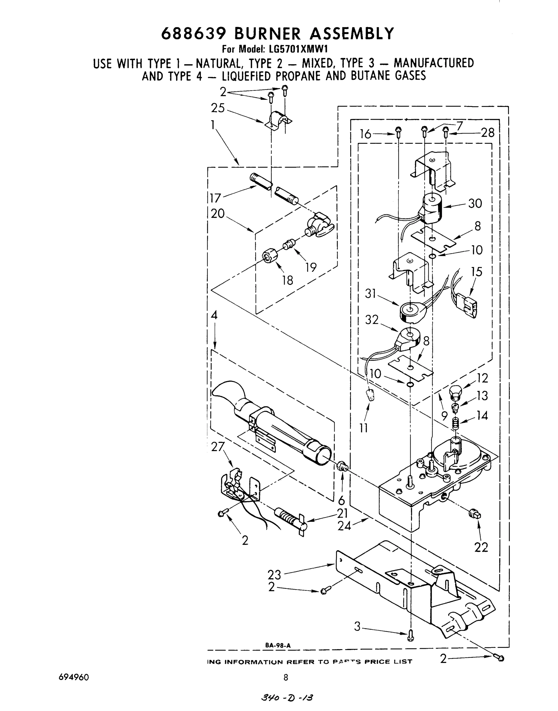 06 - 688639 BURNER