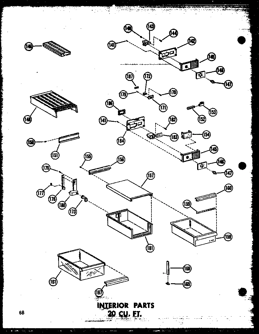 06 - INTERIOR PARTS 20 CU. FT.