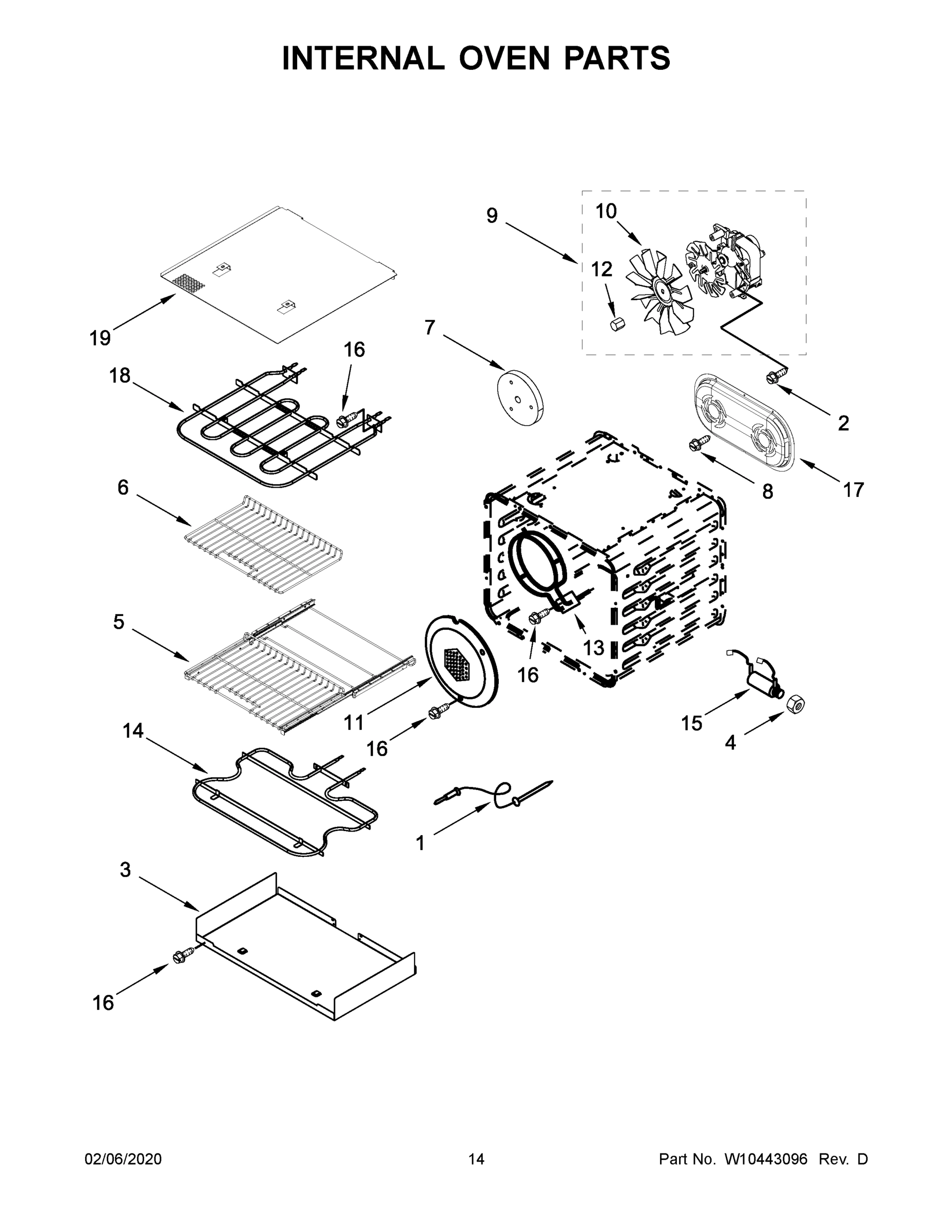 08 - INTERNAL OVEN PARTS