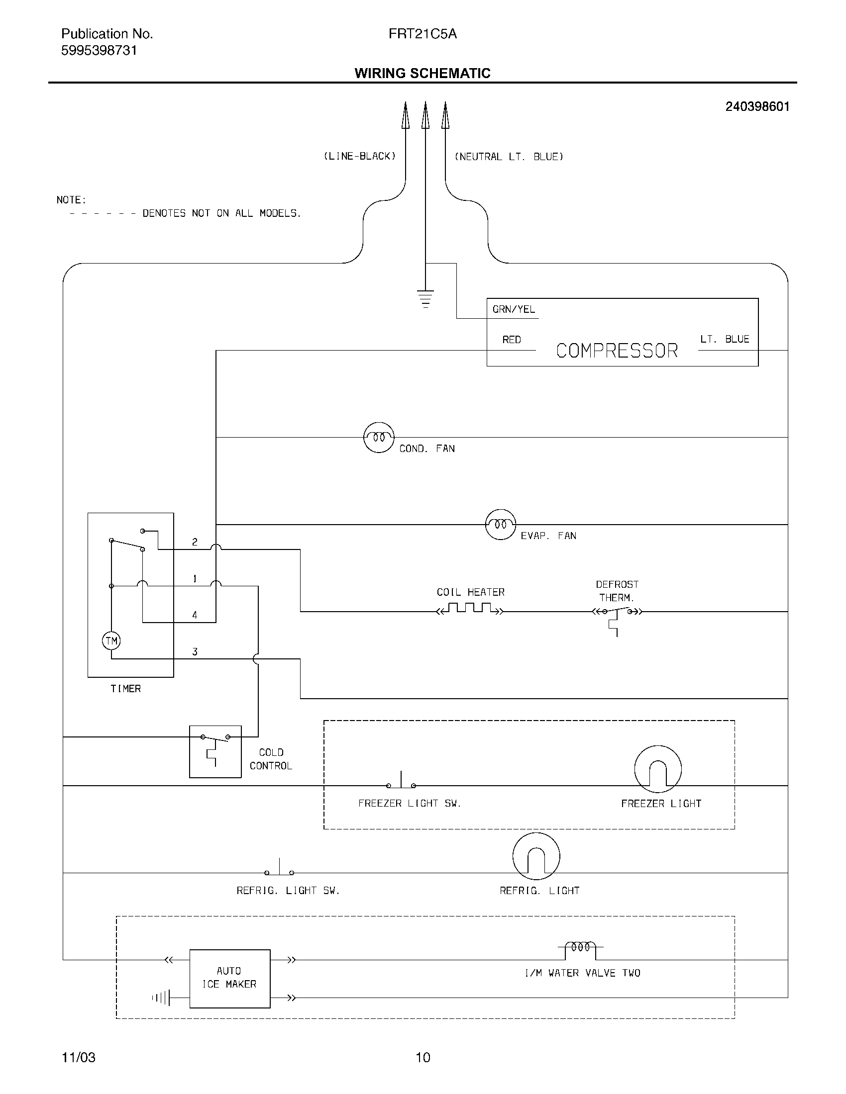 10 - WIRING SCHEMATIC