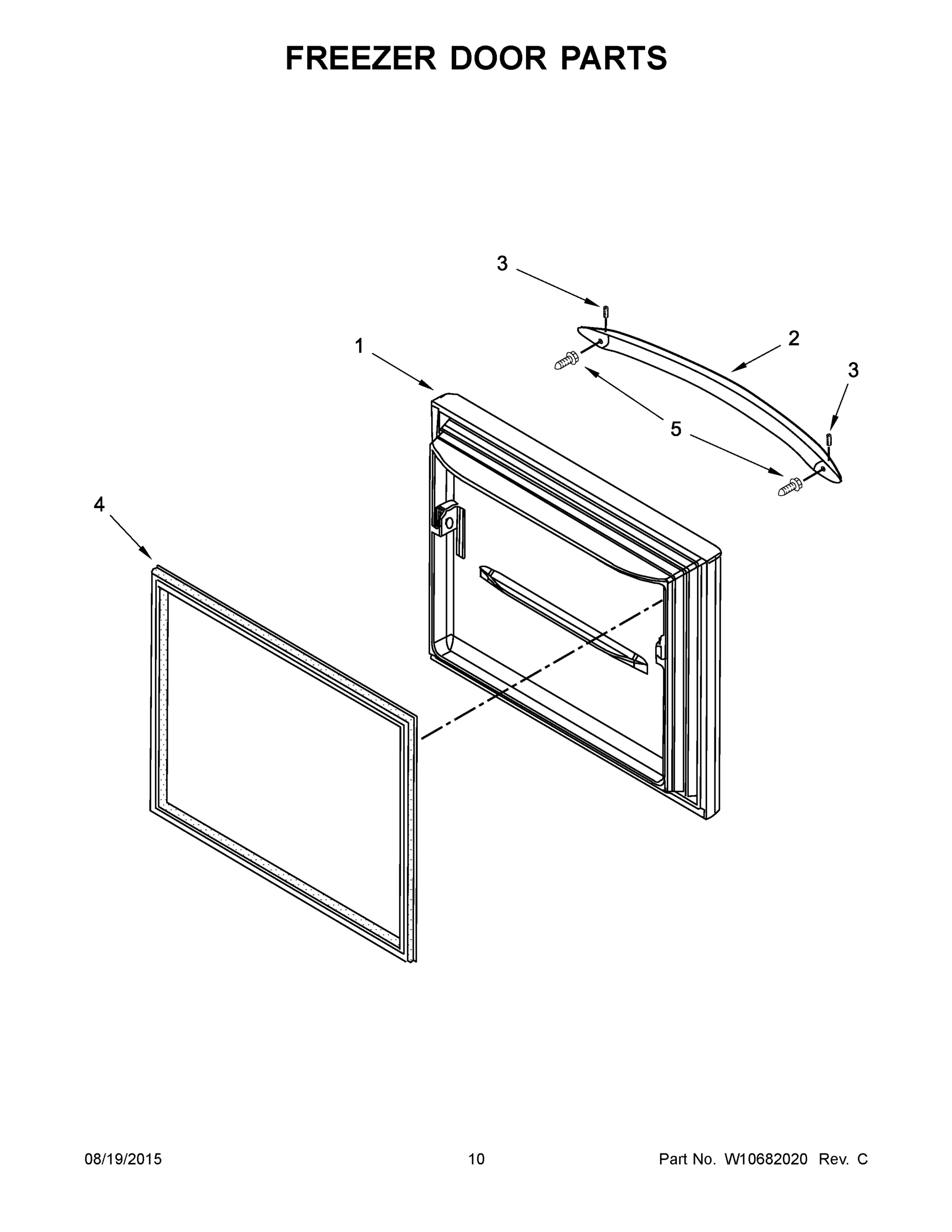 06 - FREEZER DOOR PARTS