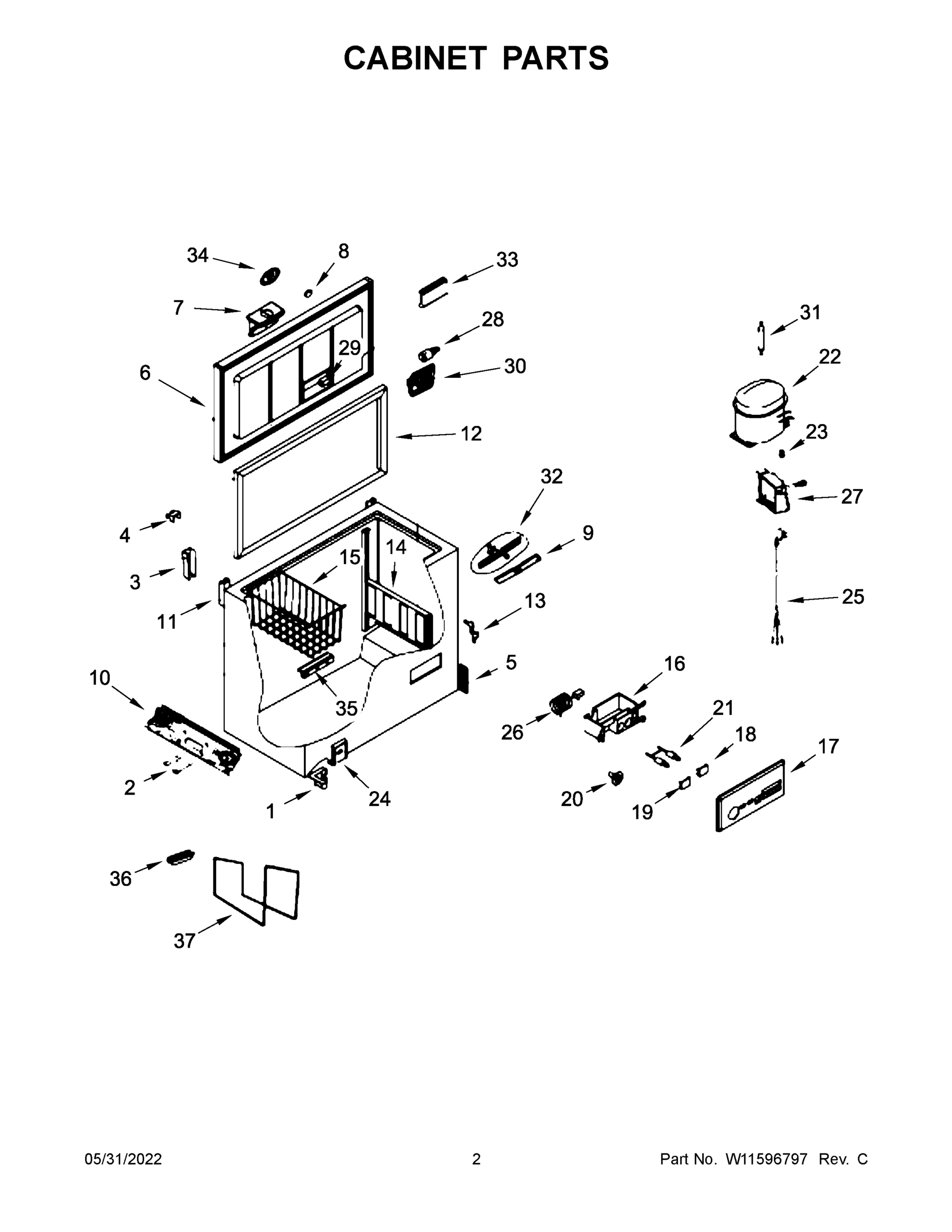 02 - CABINET PARTS
