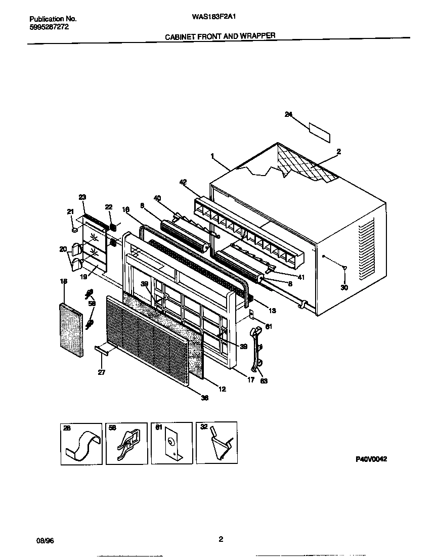 02 - CABINET FRONT AND WRAPPER