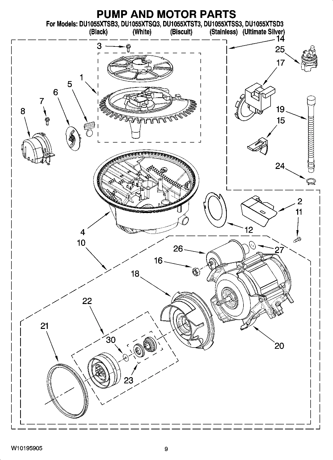 08 - PUMP AND MOTOR PARTS