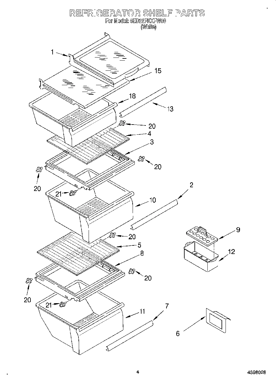 03 - REFRIGERATOR SHELF