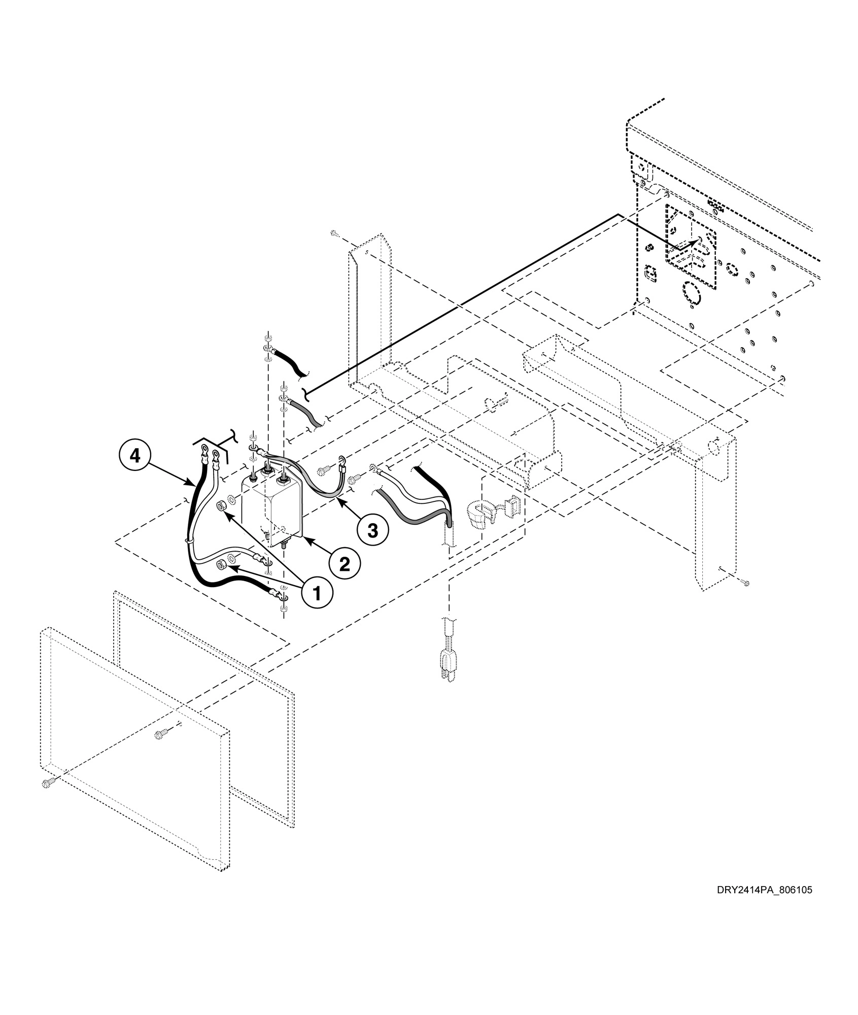 Dryer Junction Box (Drawing 3 of 3)