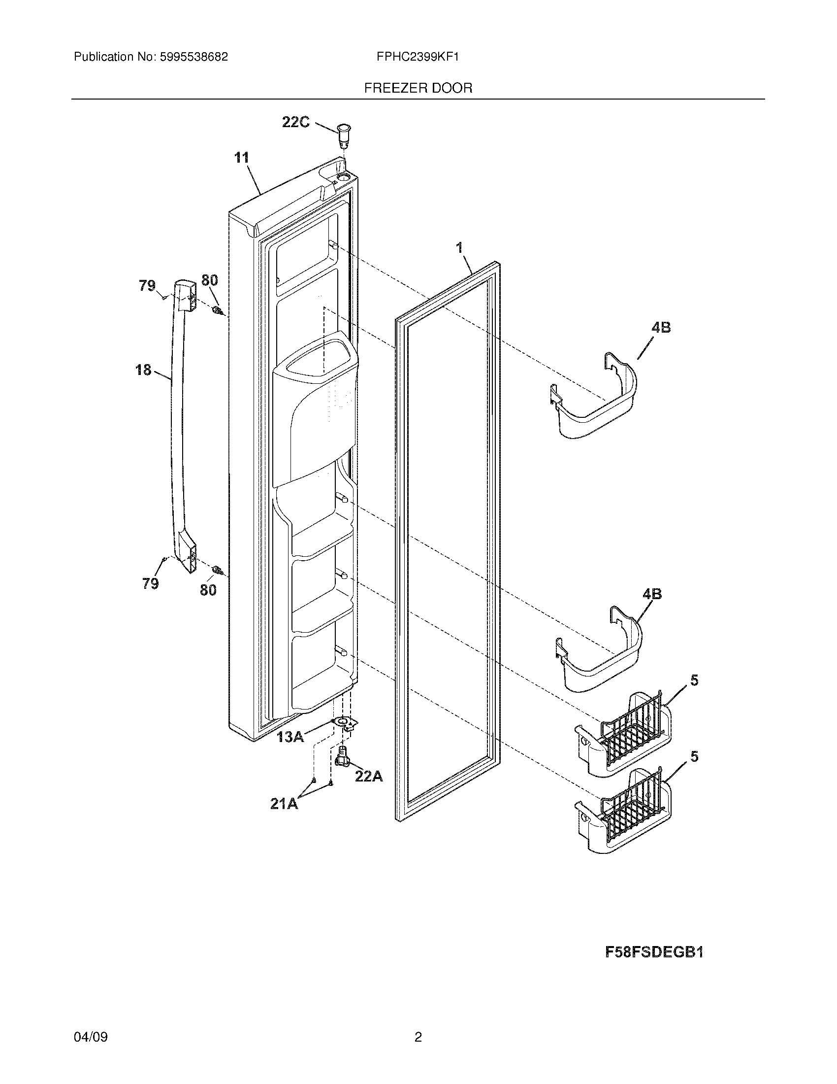 03 - FREEZER DOOR