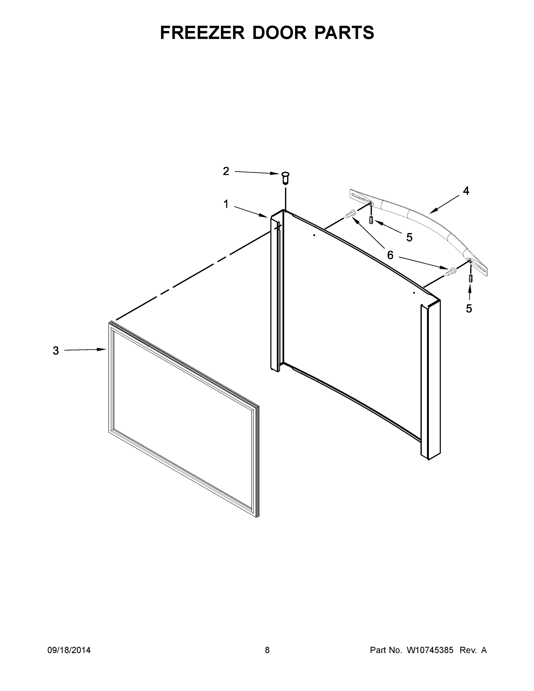05 - FREEZER DOOR PARTS