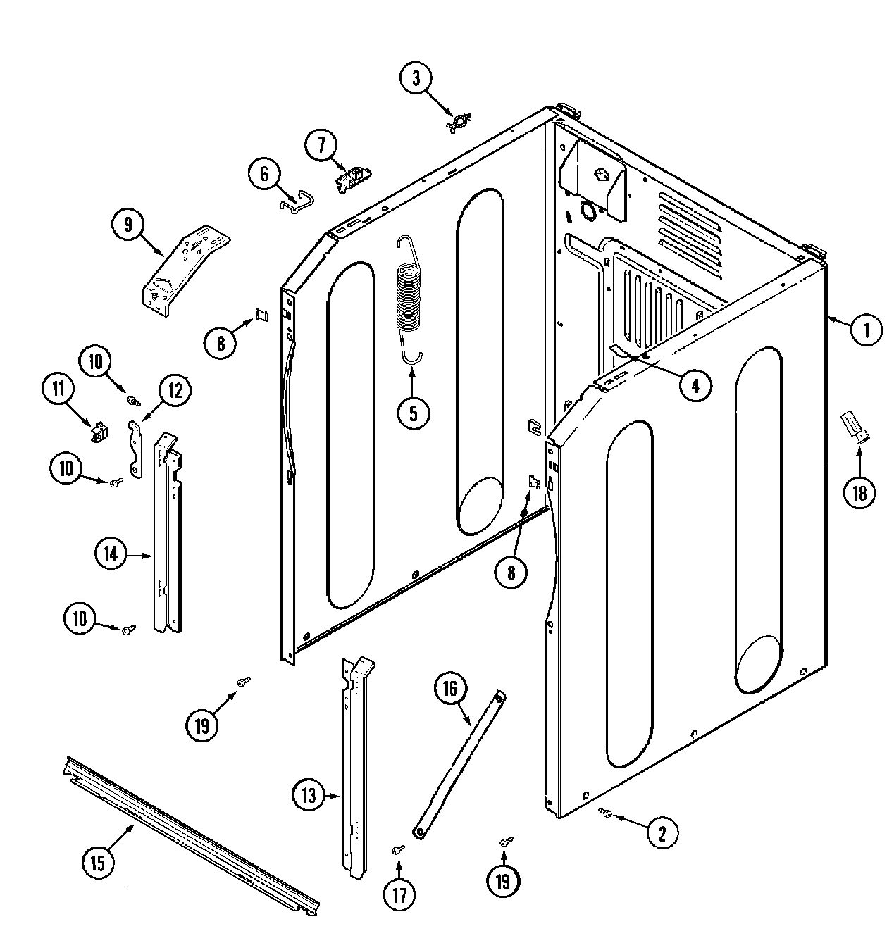 08 - CABINET-FRONT (MAH20PDCXx)