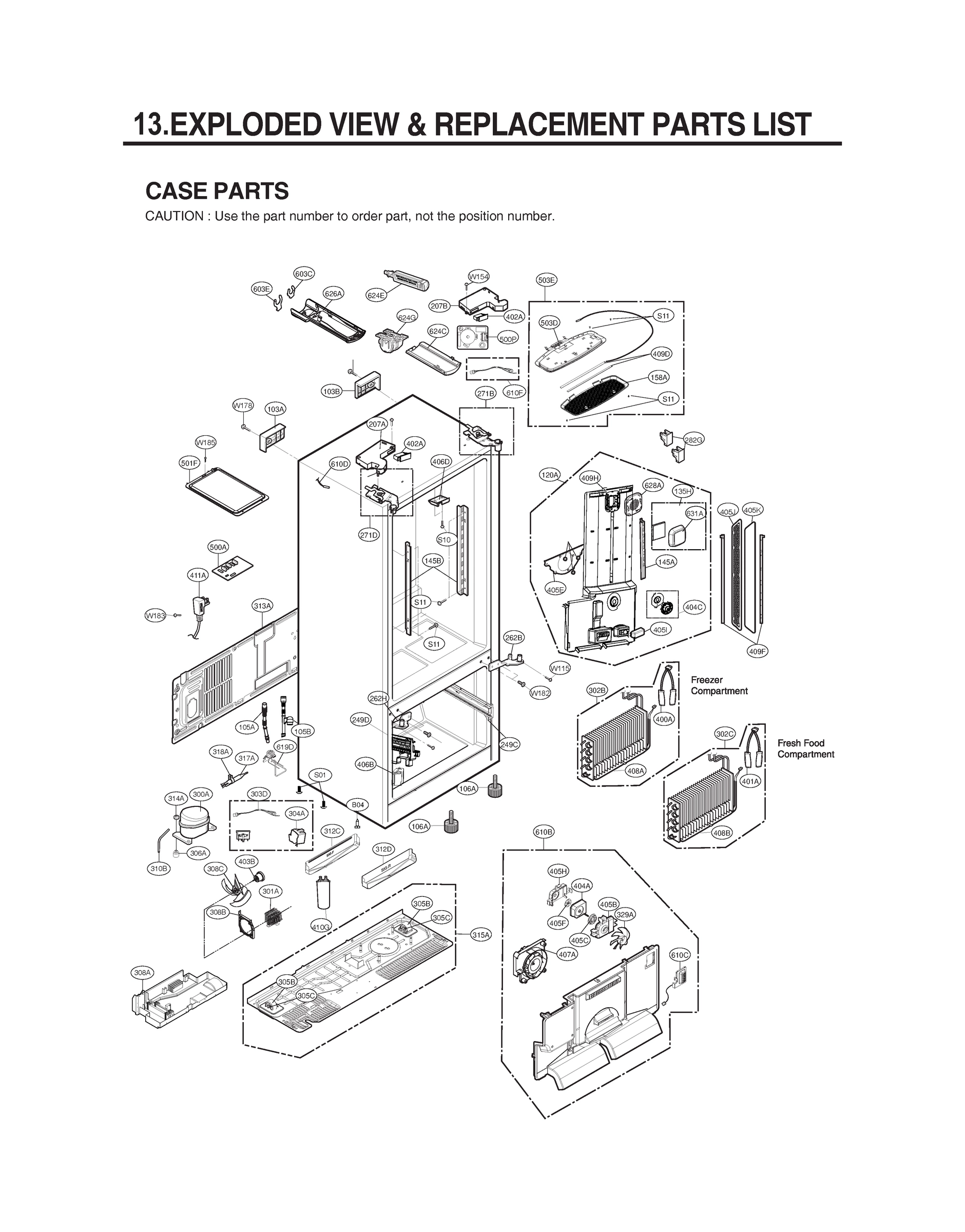 CASE PARTS