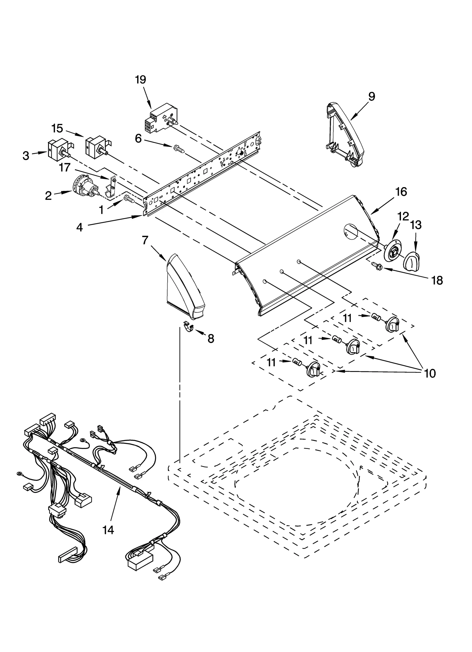 CONTROL PANEL PARTS