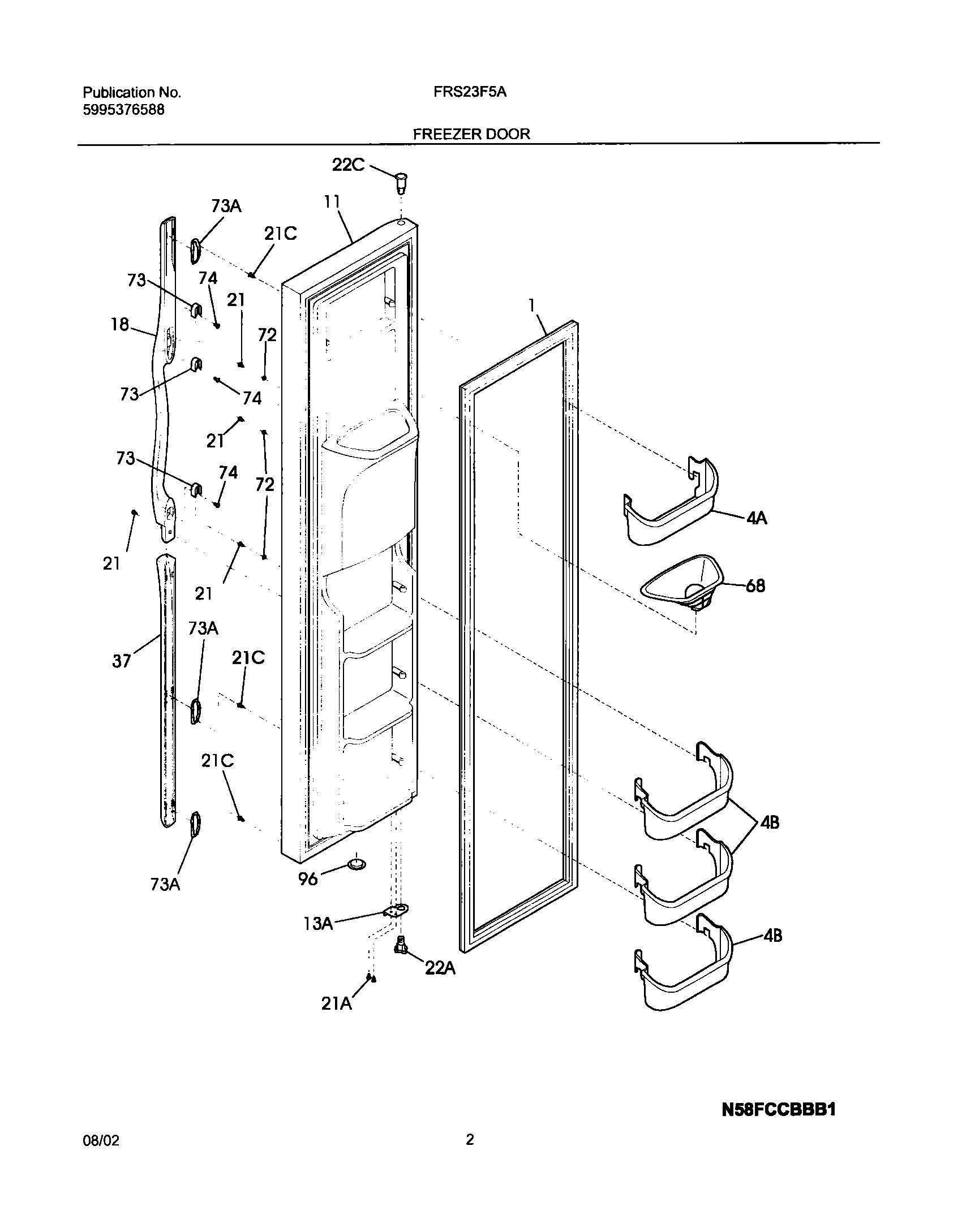 03 - FREEZER DOOR