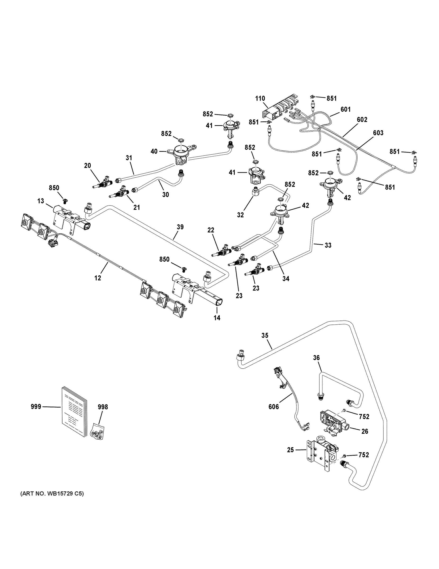 GAS & BURNER PARTS