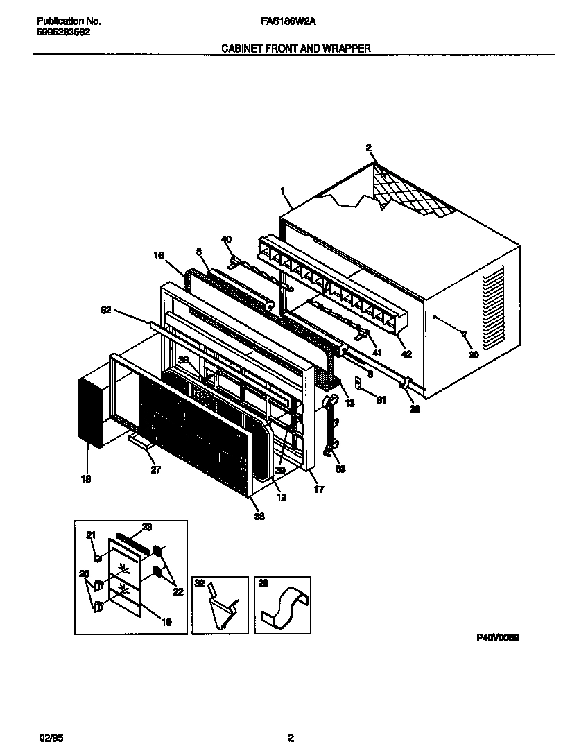 02 - CABINET FRONT AND WRAPPER