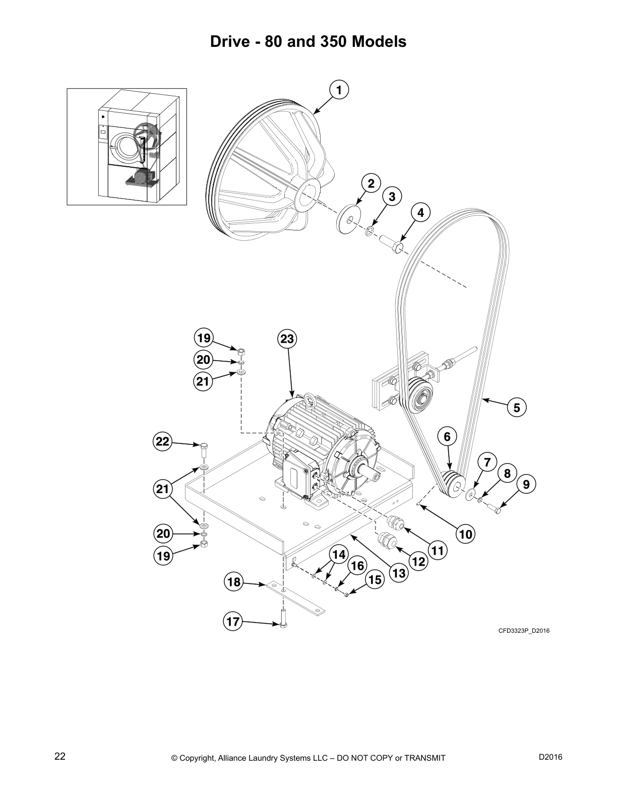 Drive - 80 and 350 Models