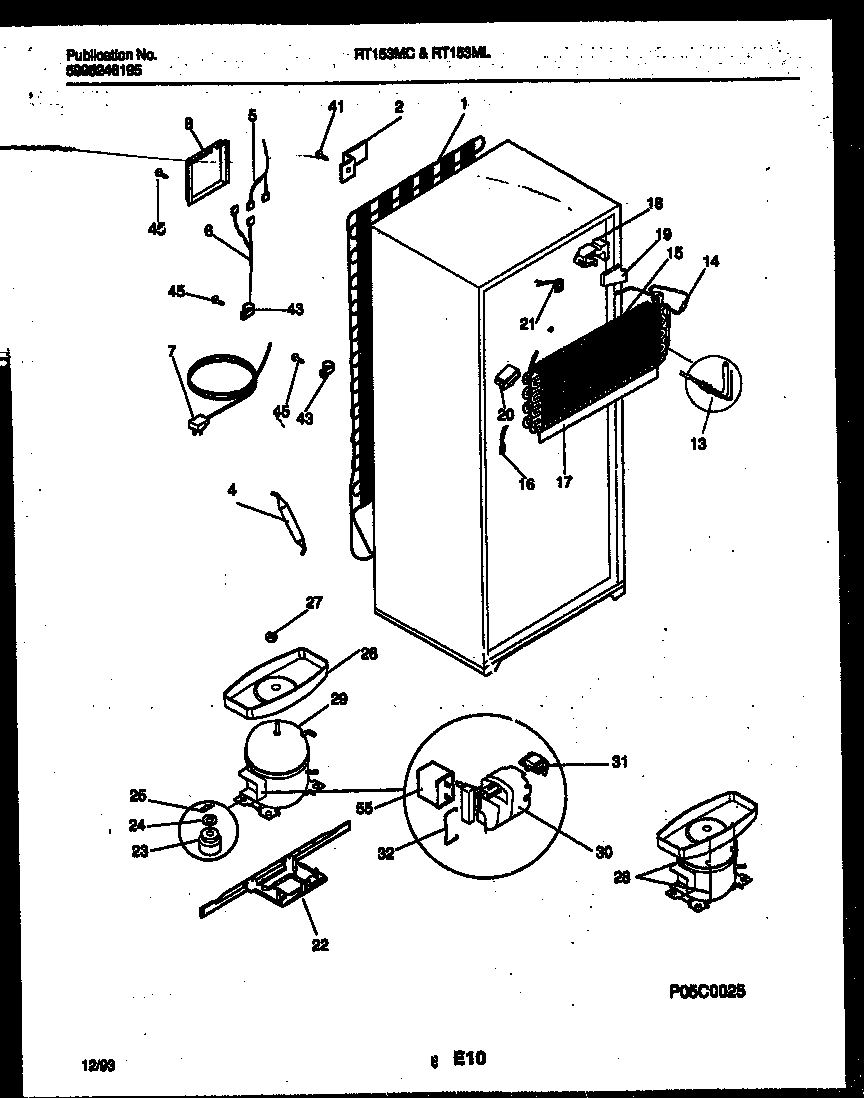 05 - SYSTEM AND AUTOMATIC DEFROST PARTS