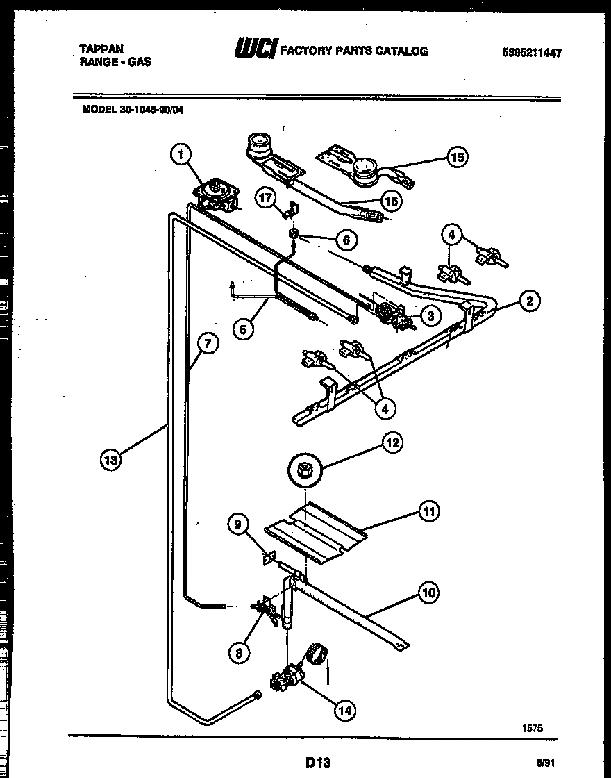 06 - BURNER, MANIFOLD AND GAS CONTROL