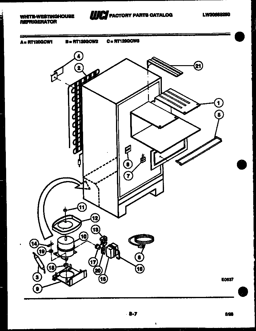 04 - SYSTEM AND AUTOMATIC DEFROST PARTS