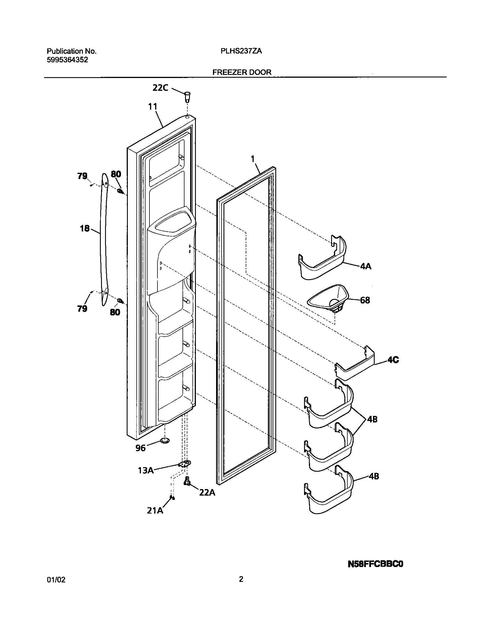 03 - FREEZER DOOR