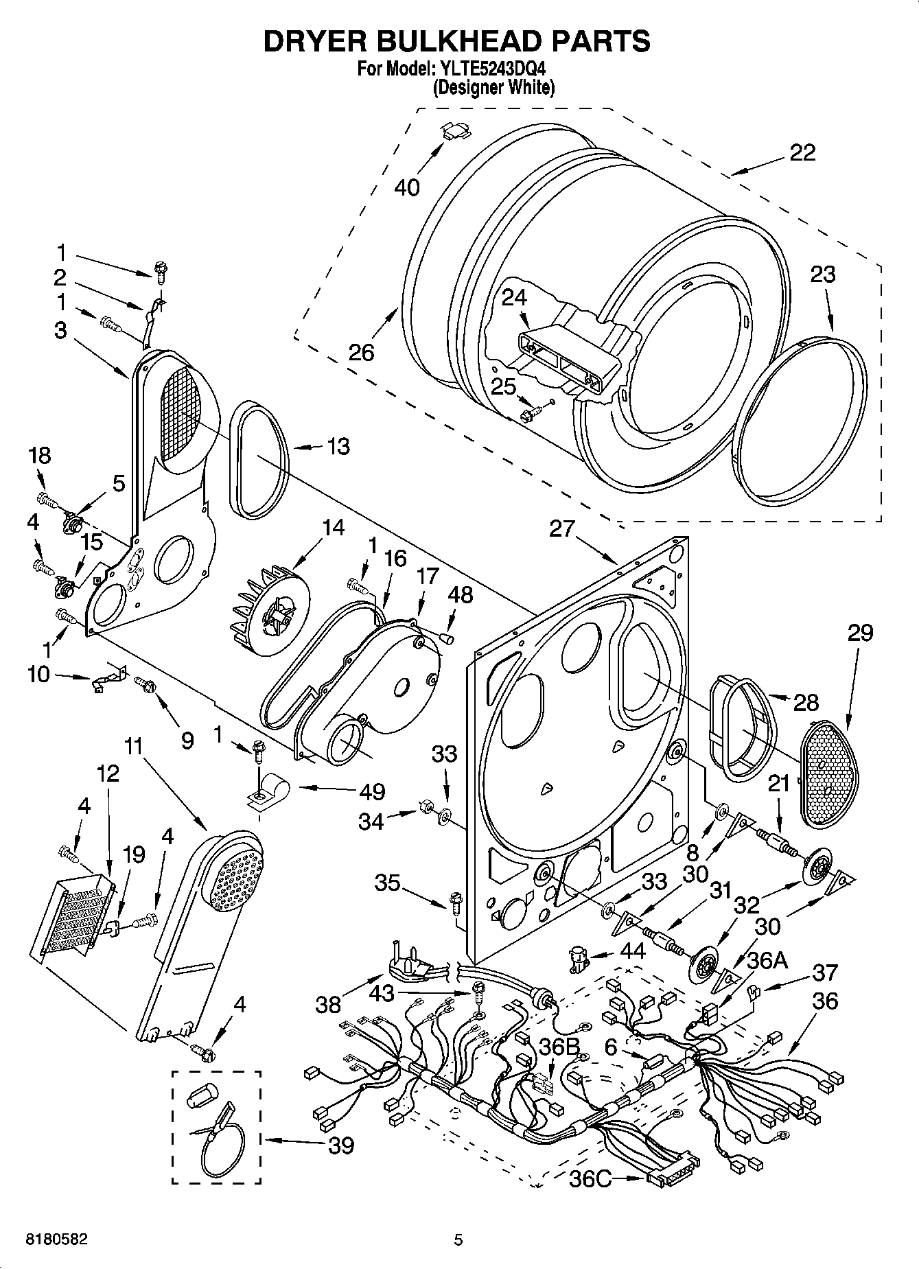 04 - DRYER BULKHEAD PARTS