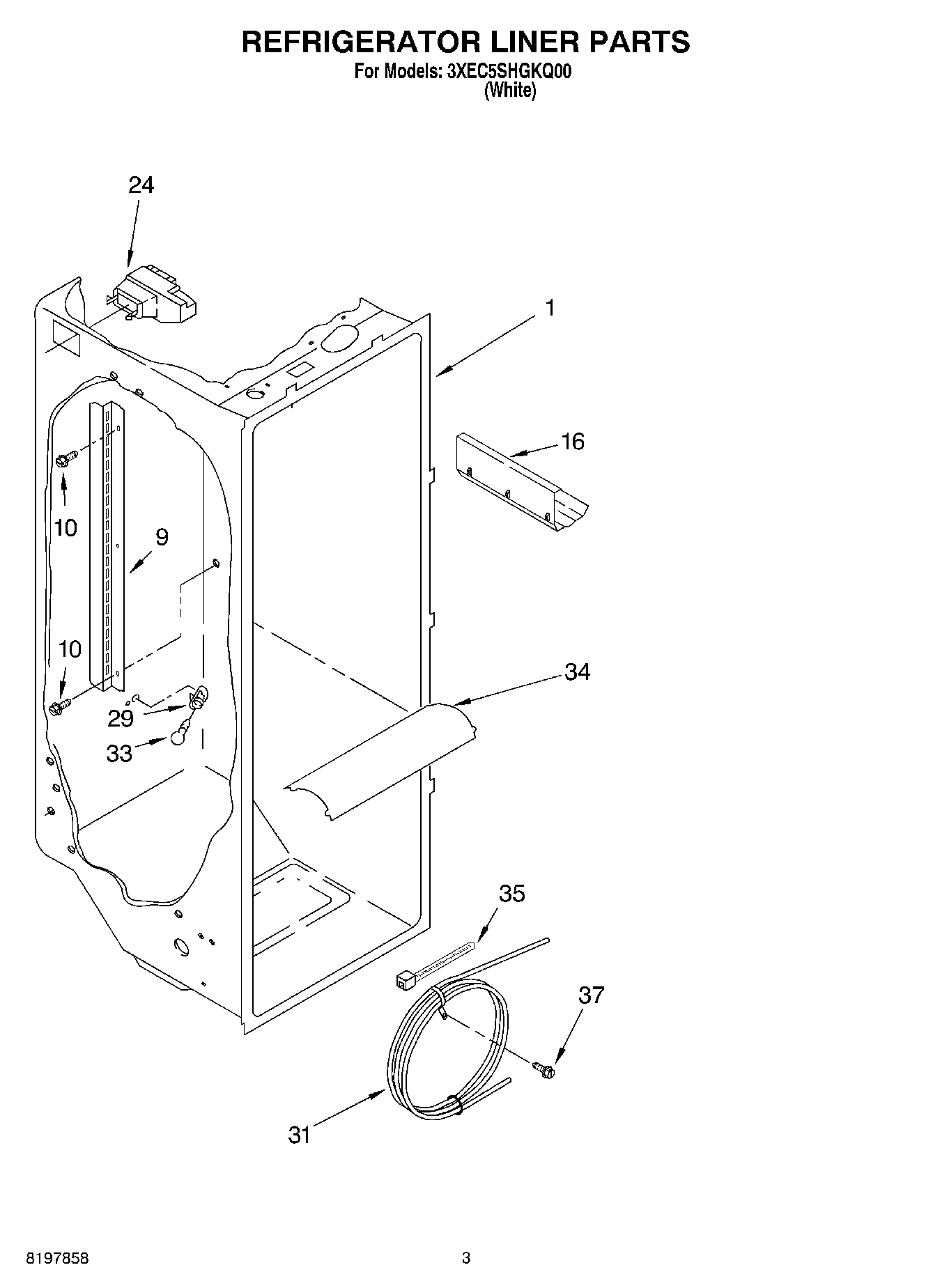 02 - REFRIGERATOR LINER