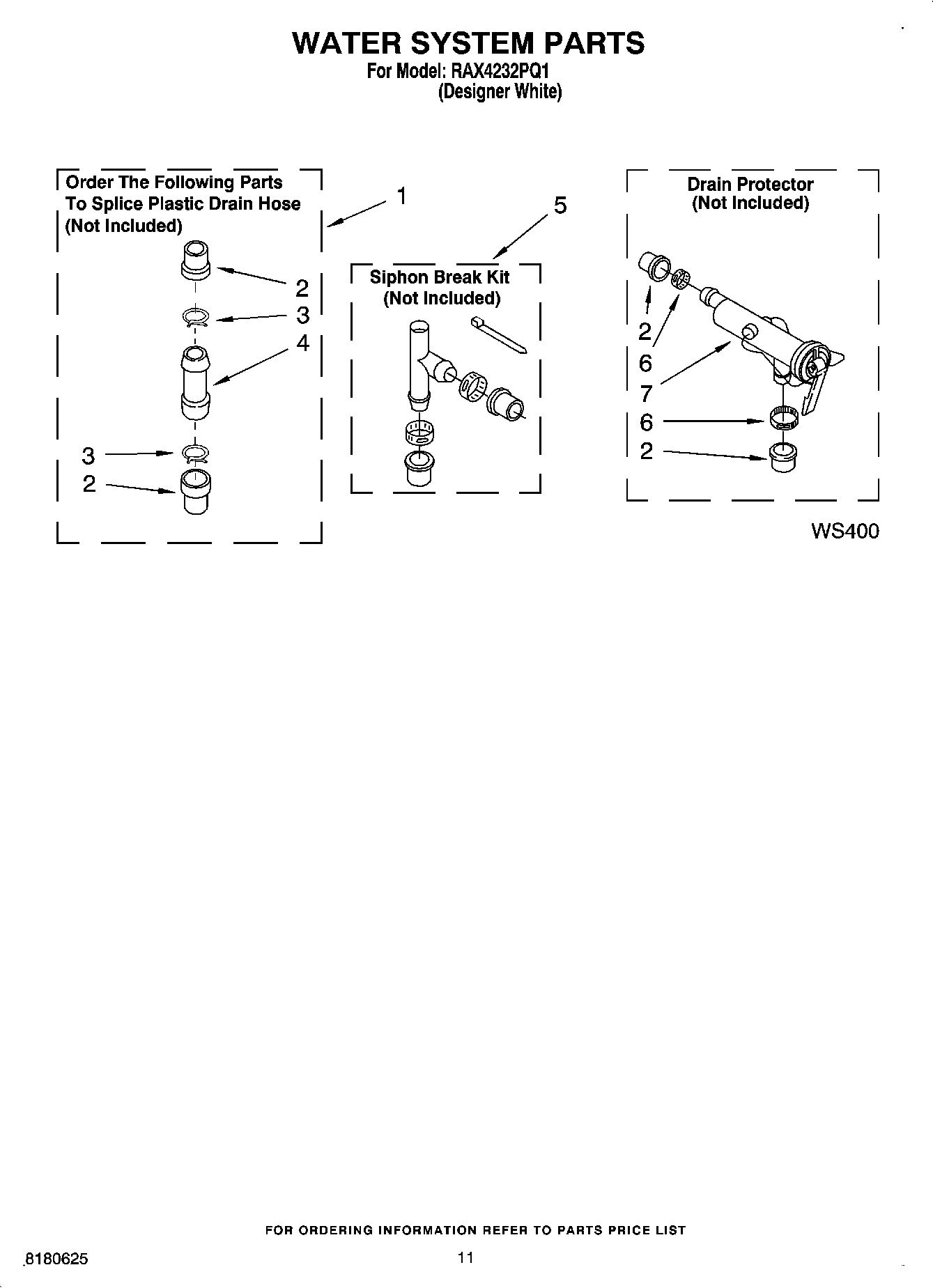 07 - WATER SYSTEM PARTS