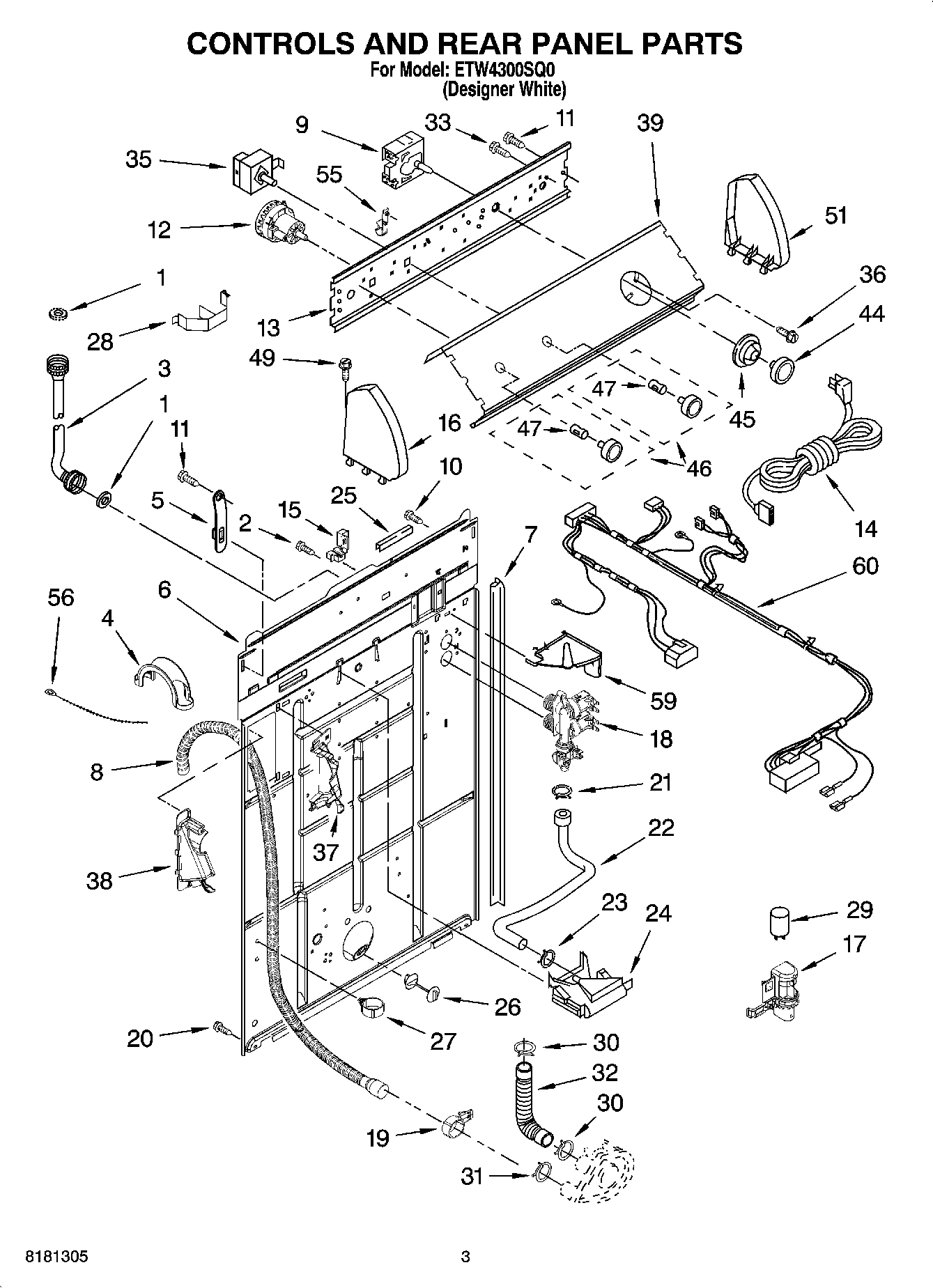 02 - CONTROLS AND REAR PANEL PARTS