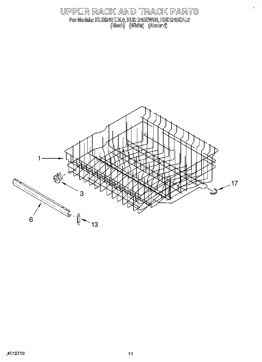 09 - UPPER RACK AND TRACK