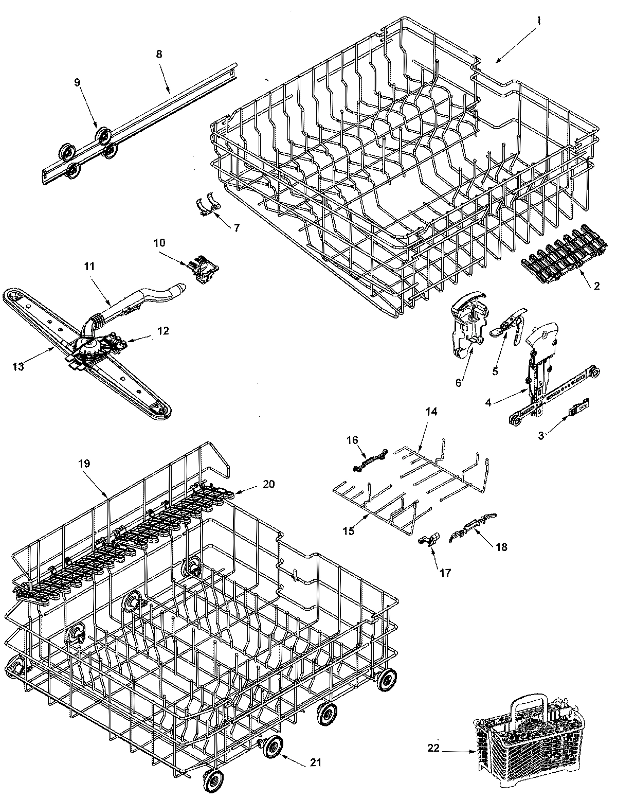 05 - TRACK & RACK ASSEMBLY