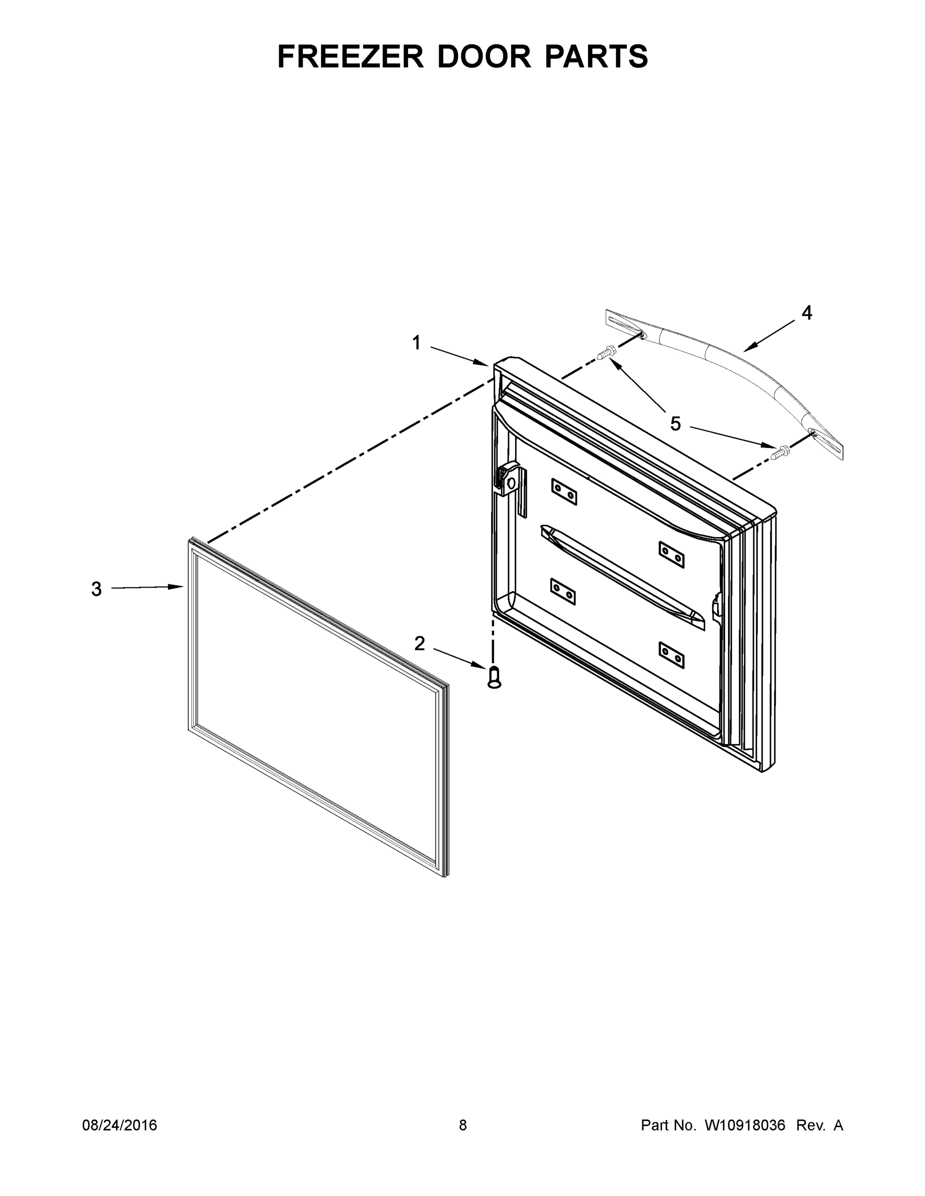 05 - FREEZER DOOR PARTS