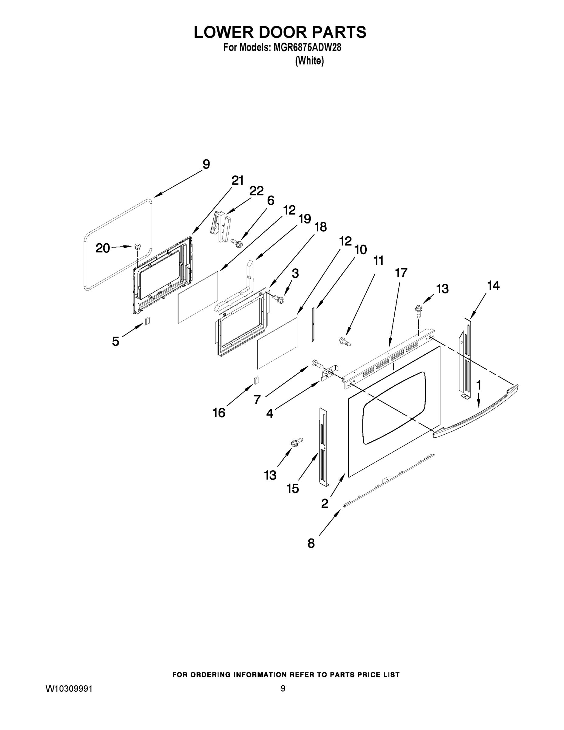 06 - LOWER DOOR PARTS