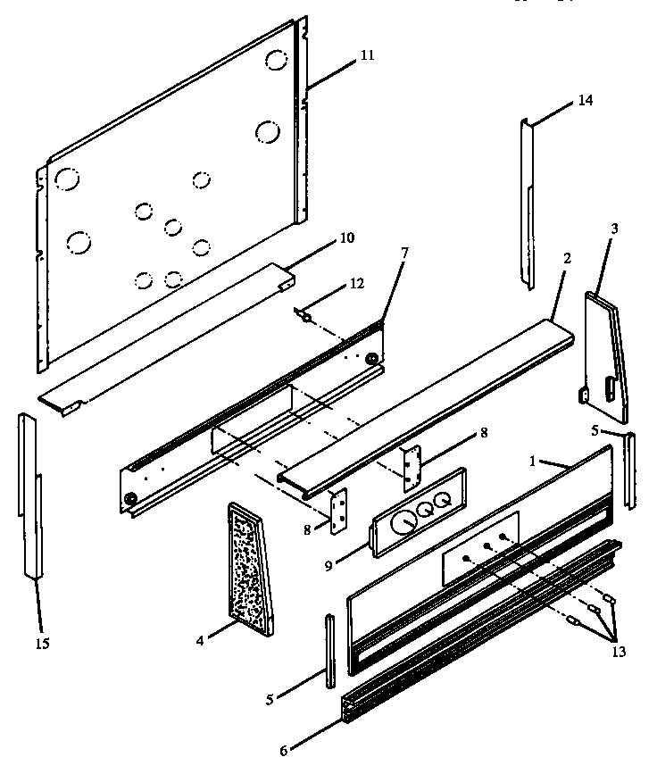 02 - CONTROL PANEL ASSY