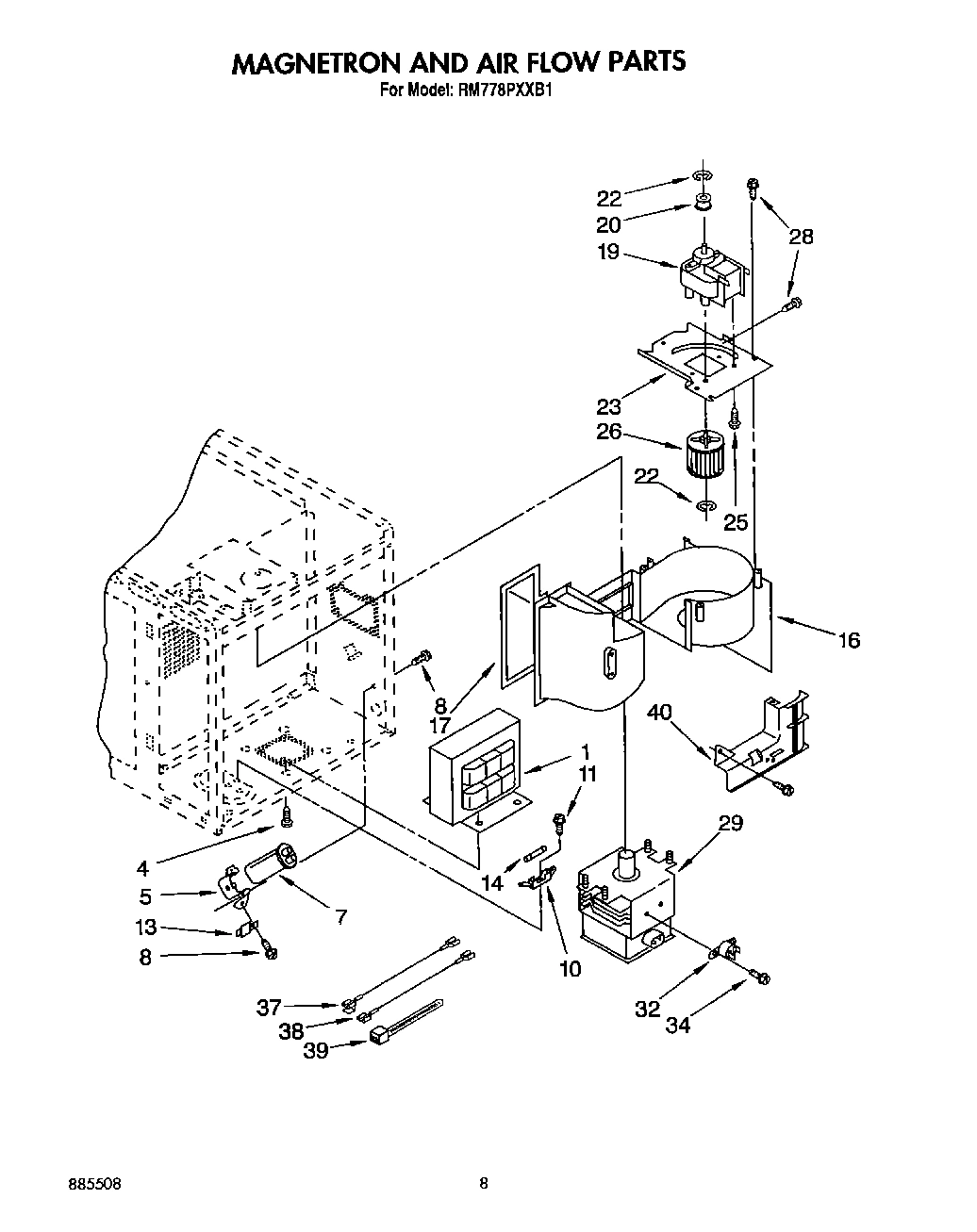 07 - MAGNETRON AND AIRFLOW, OPTIONAL