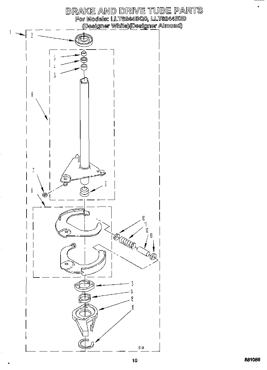 08 - BRAKE AND DRIVE TUBE