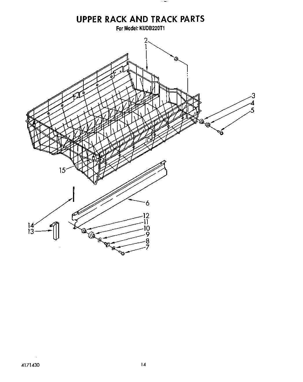 11 - UPPER RACK AND TRACK