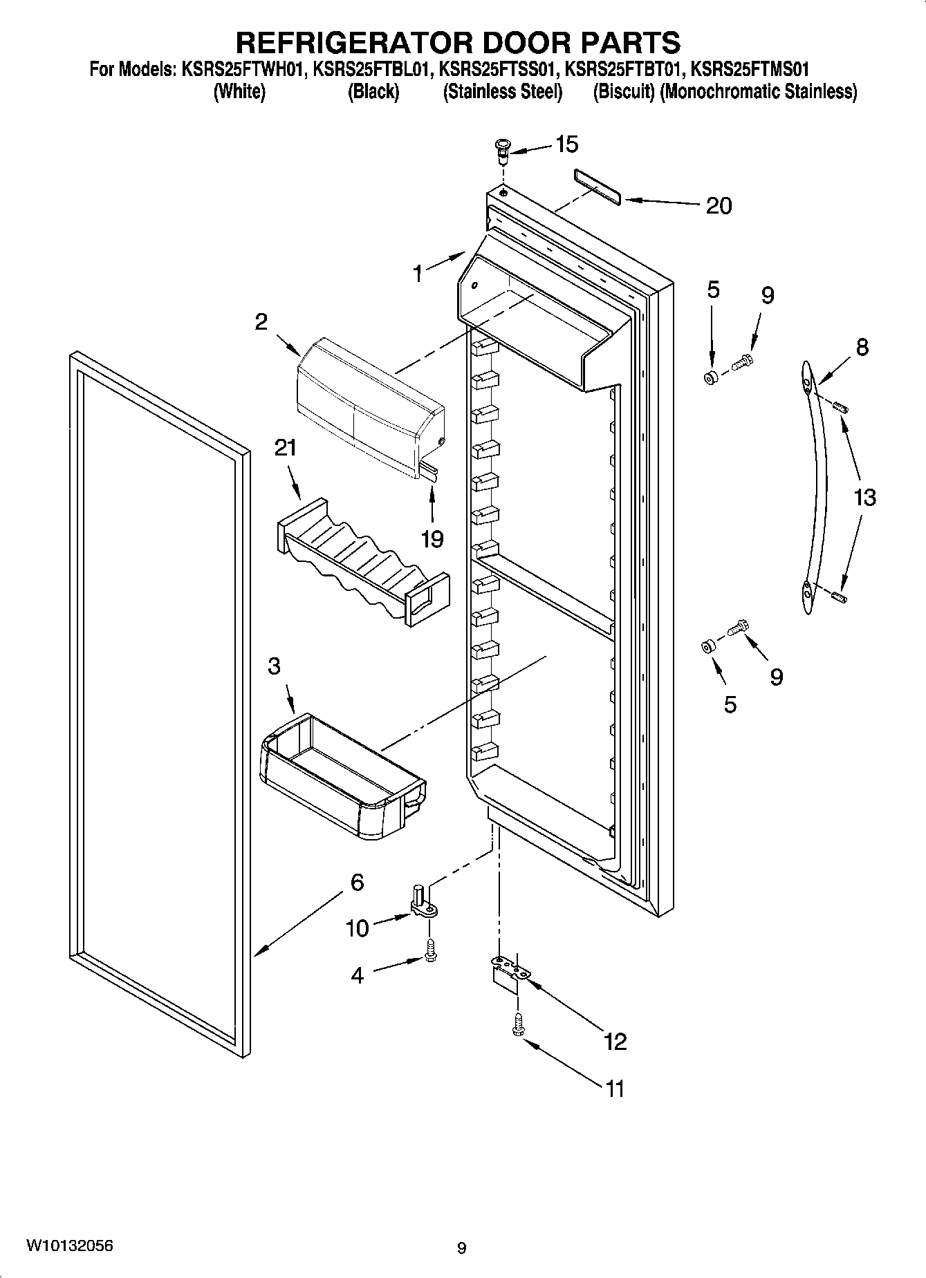 06 - REFRIGERATOR DOOR PARTS
