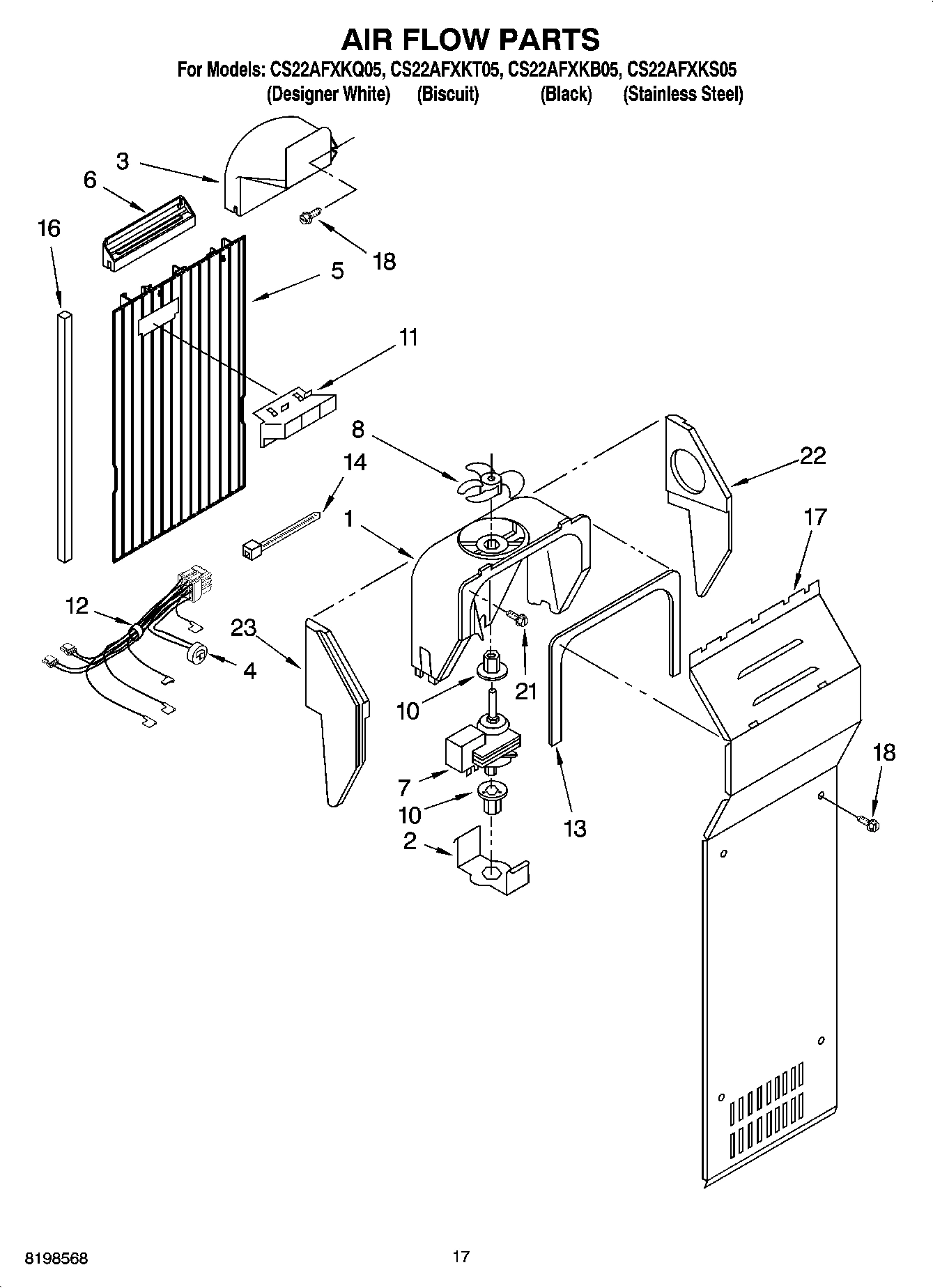 10 - AIR FLOW PARTS