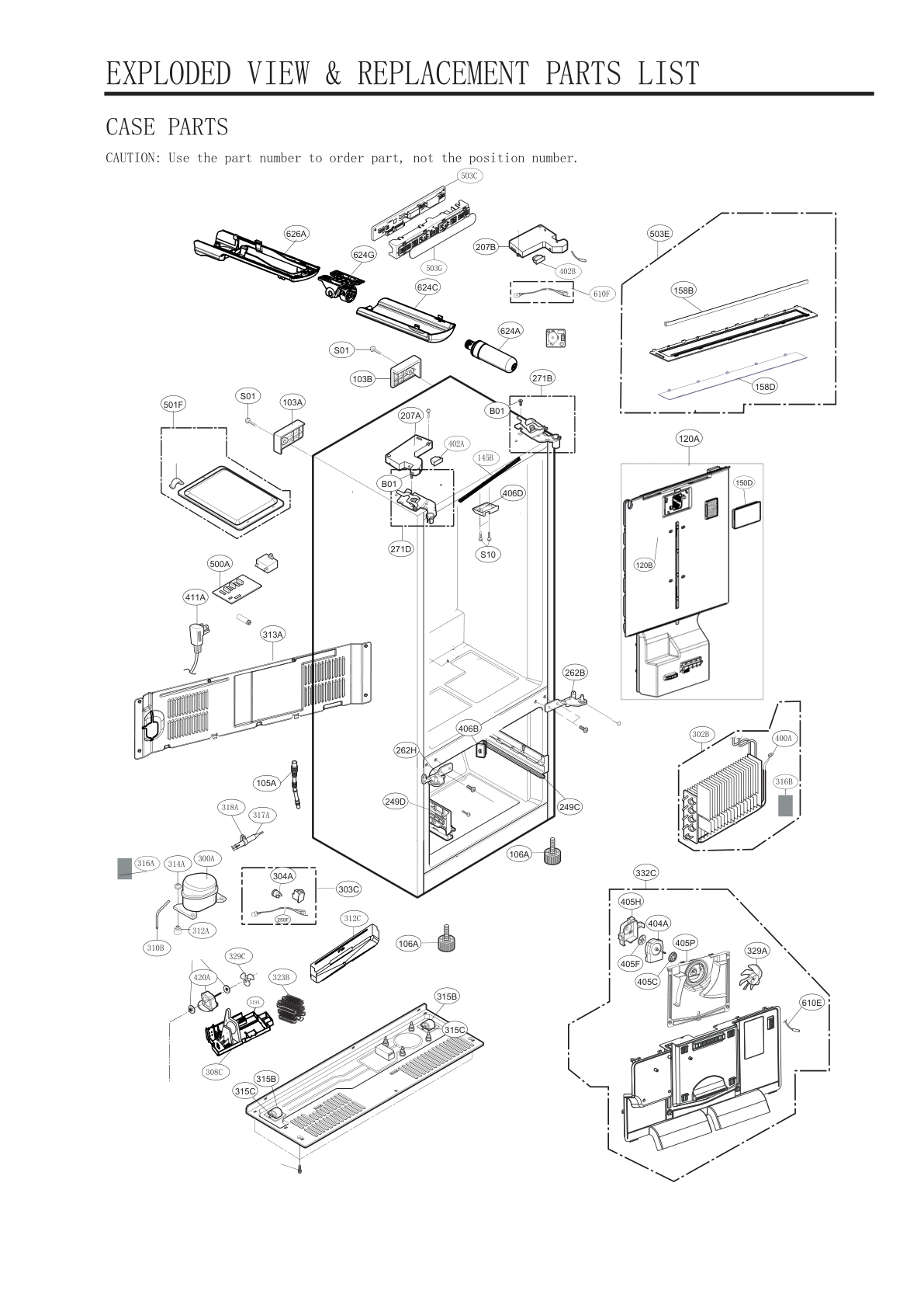 CASE PARTS