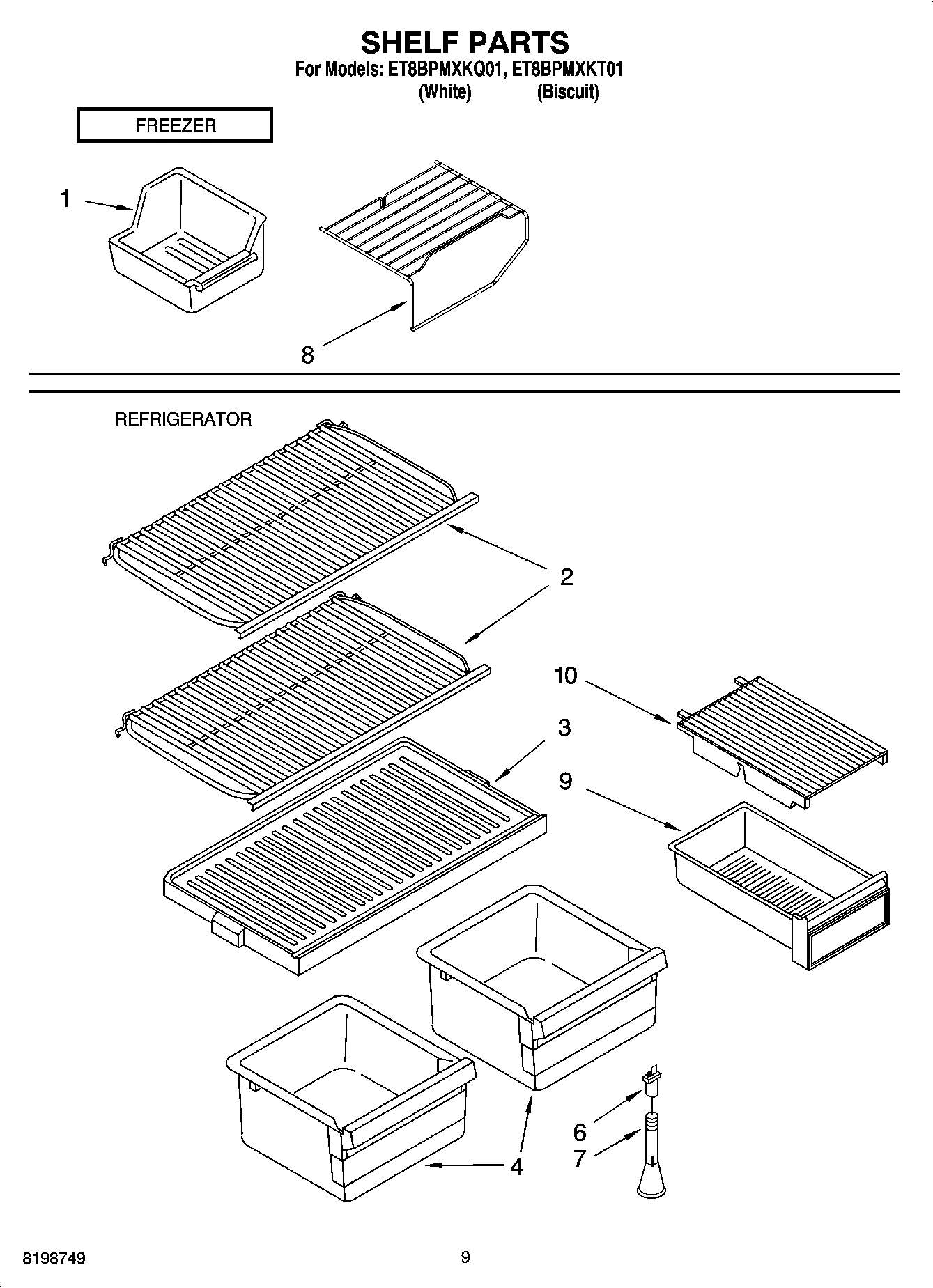 05 - SHELF PARTS