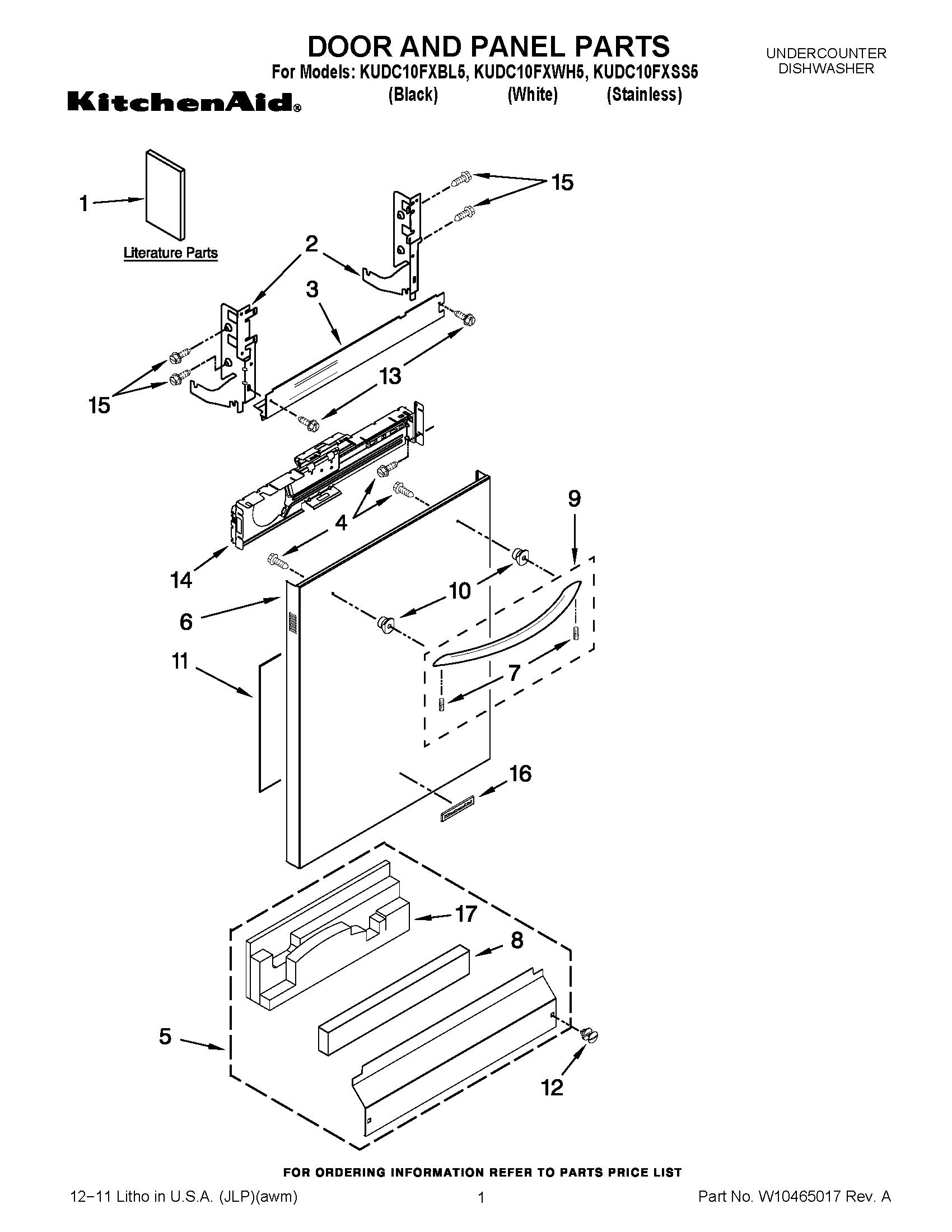 01 - DOOR AND PANEL PARTS