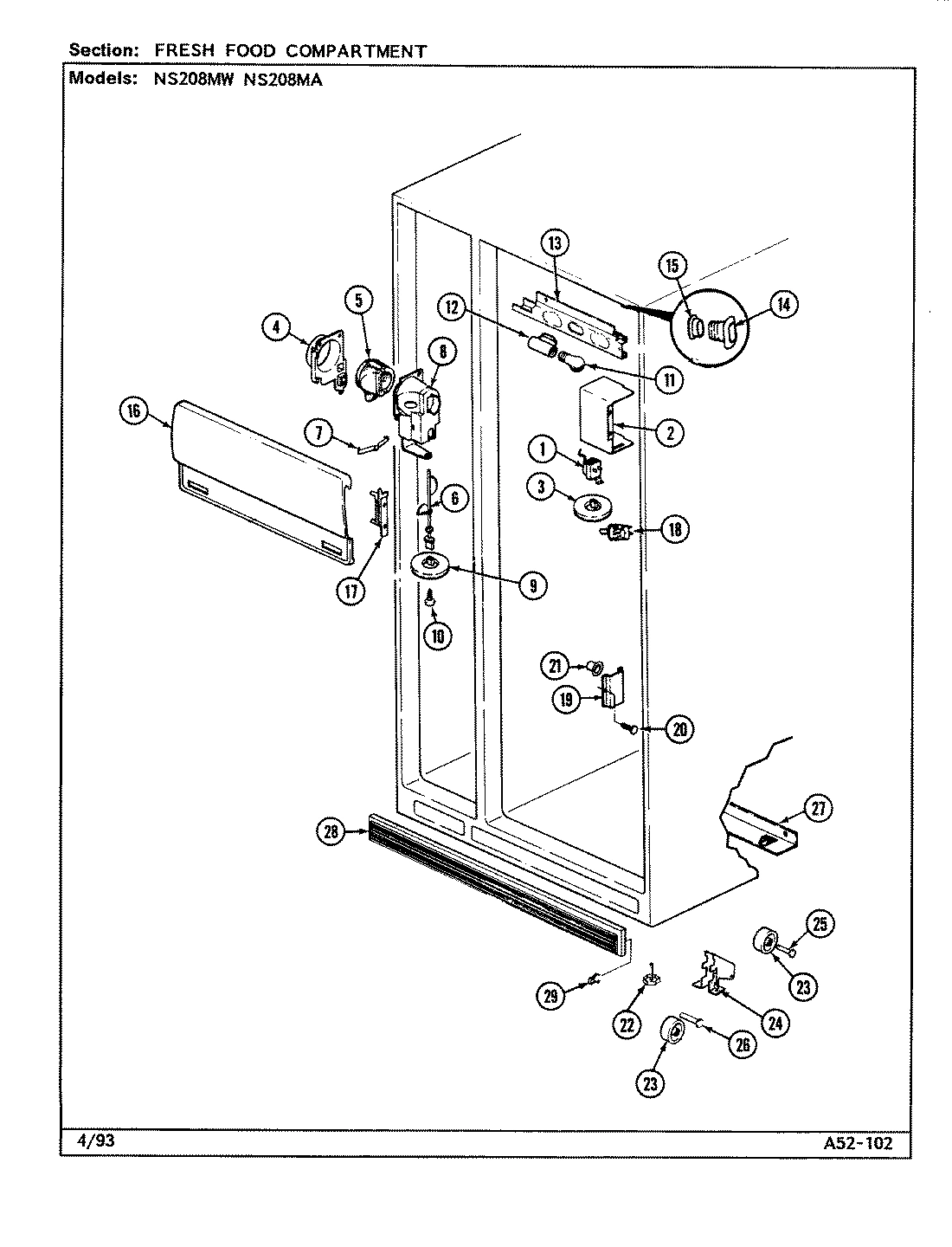 03 - FRESH FOOD COMPARTMENT