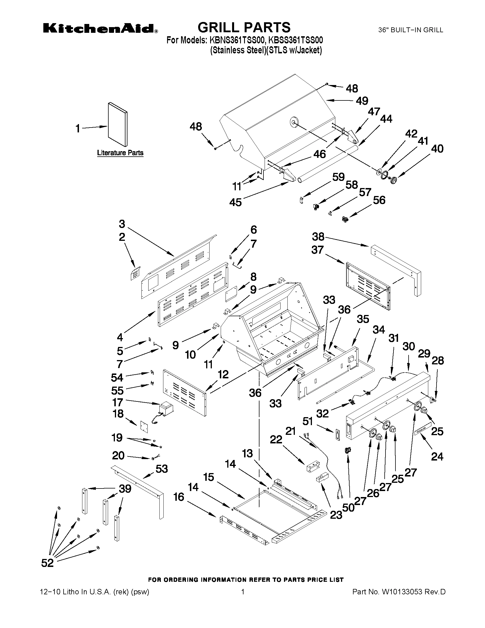 01 - GRILL PARTS