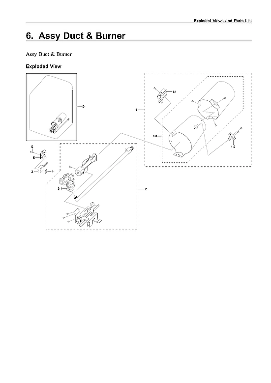 Duct & Burner Assembly